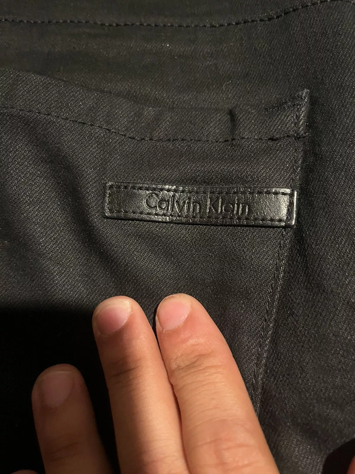 Calvin Klein Denim 34x30 Black Calvin Klein Jean Pants