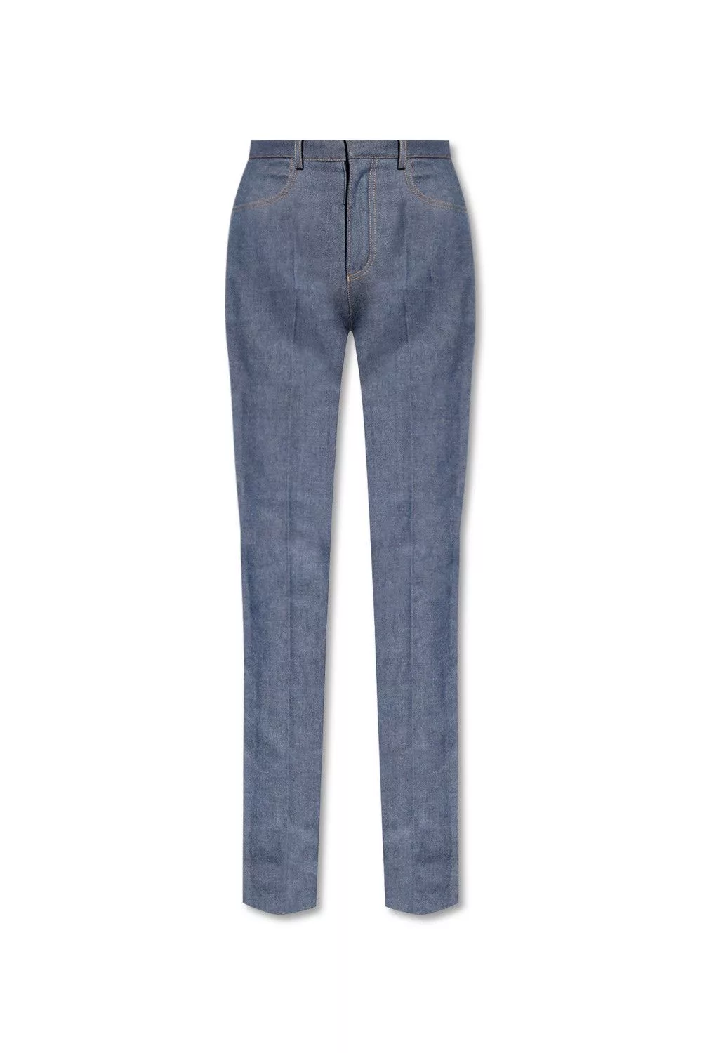 Saint Laurent Paris Jeans Saint Laurent Paris o1b1hav110724 Straight-leg Pants in Denim in Blue
