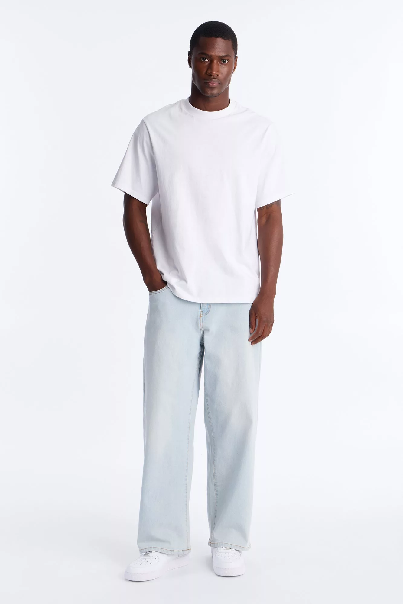 Baggy Cornell Jean - Light Wash