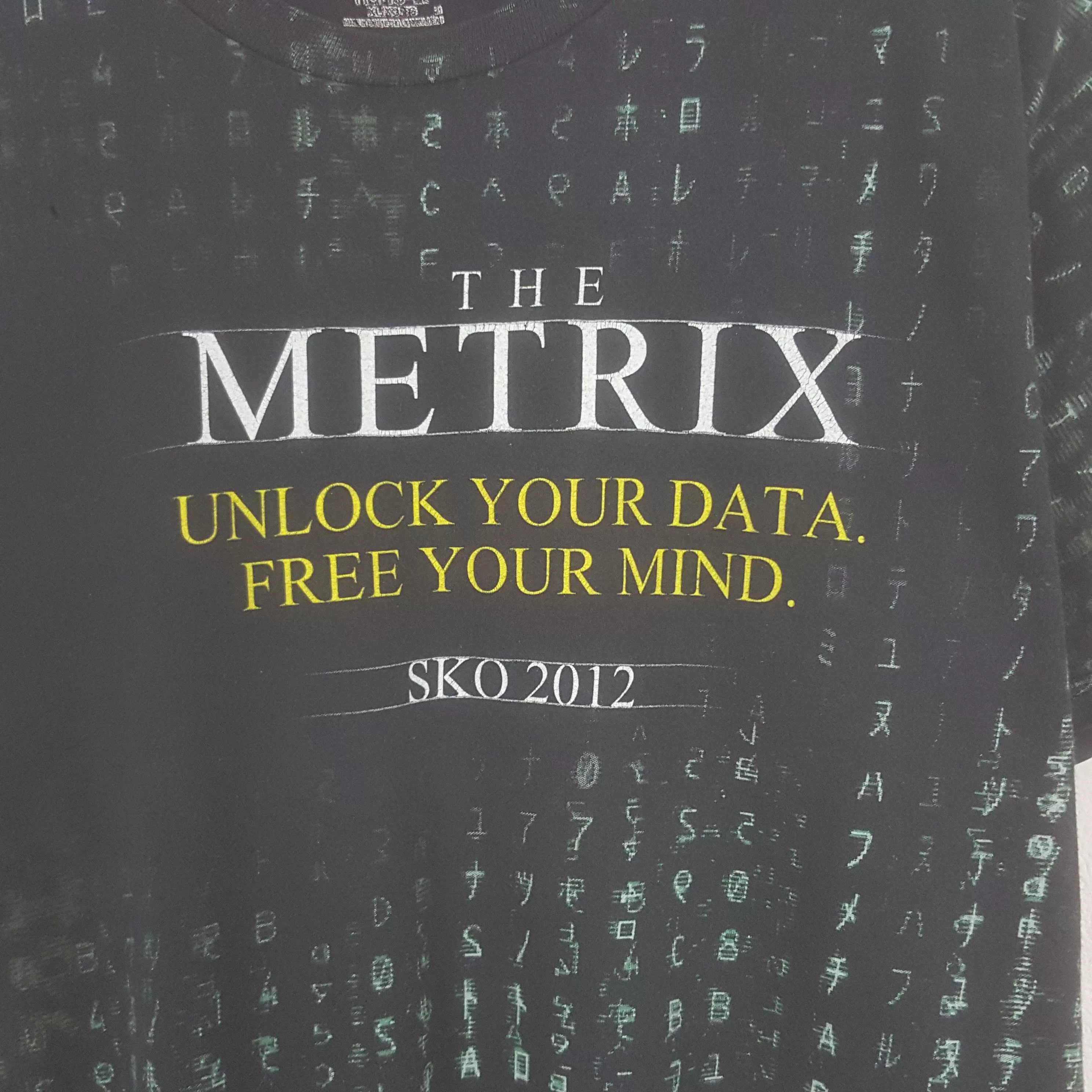 Vintage Short Sleeve T Shirts Vintage The Metrix Movie Tshirt Blue