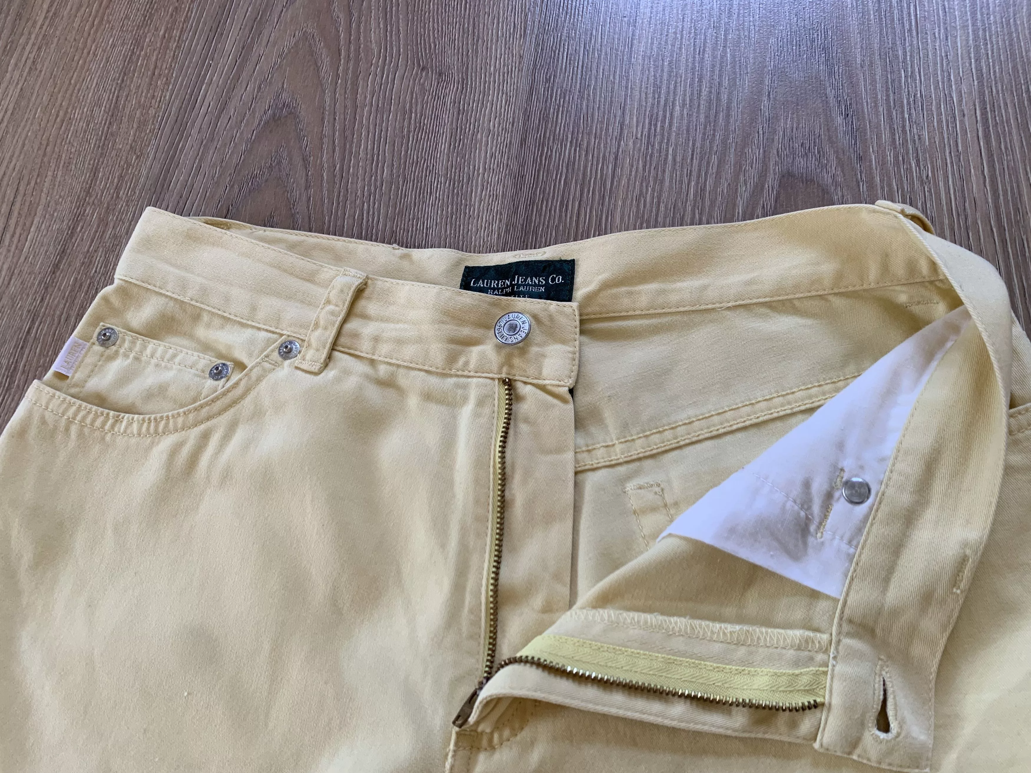 Ralph Lauren Joggers Ralph Lauren × Vintage Ralph Lauren Vintage Womens Breeches Beige Streetwear