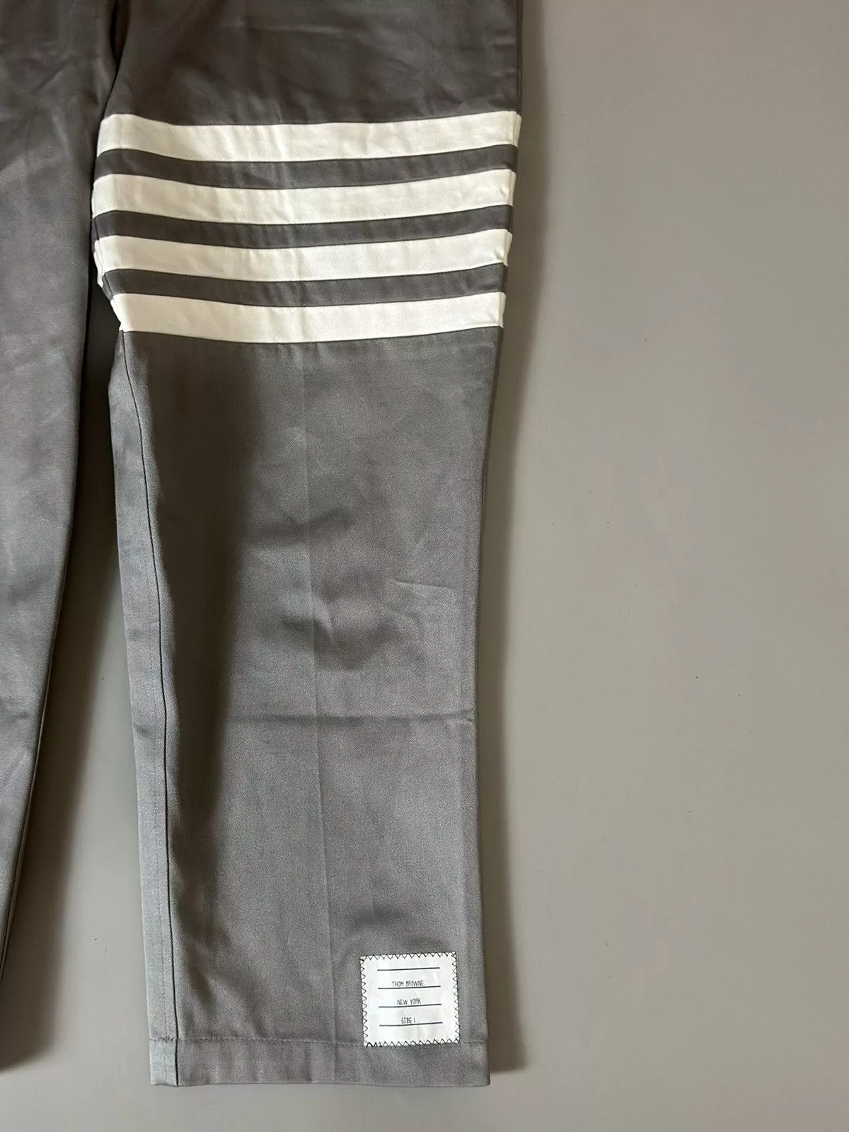 Thom Browne Casual Pants Thom browne 4-bar Silver gray Pants