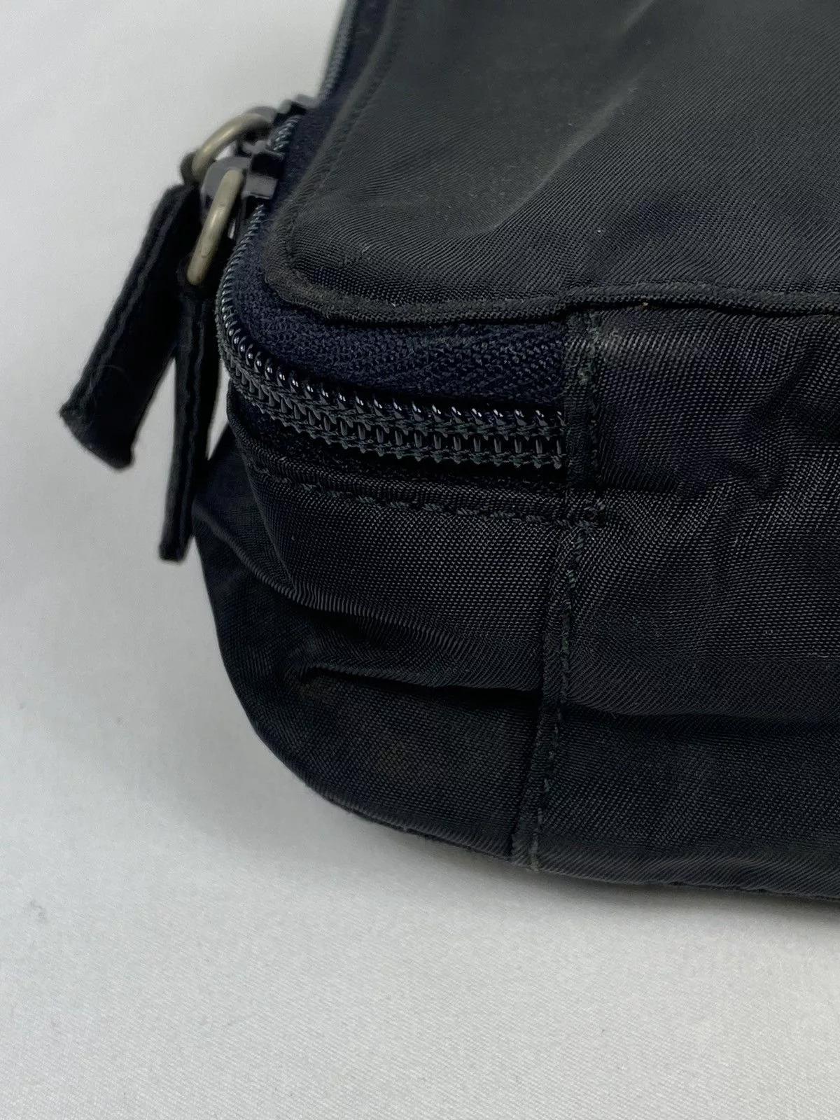 Prada Clutches Prada Tessuto Beauty Nylon Clutch Bag Black