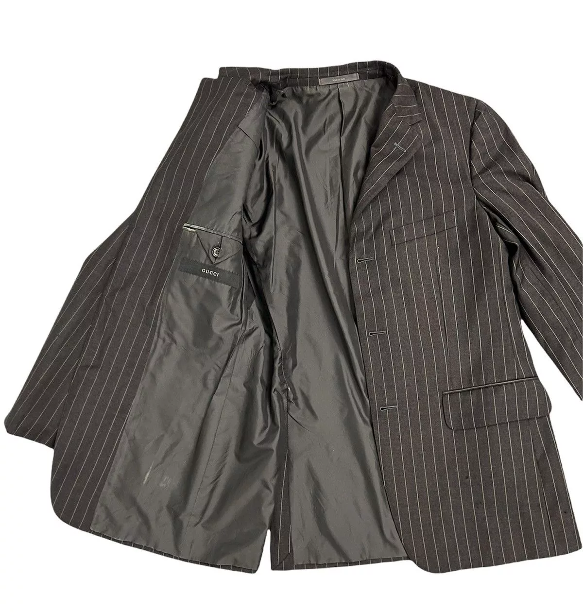 Gucci Blazers Gucci Luxury Blazer Striped Black