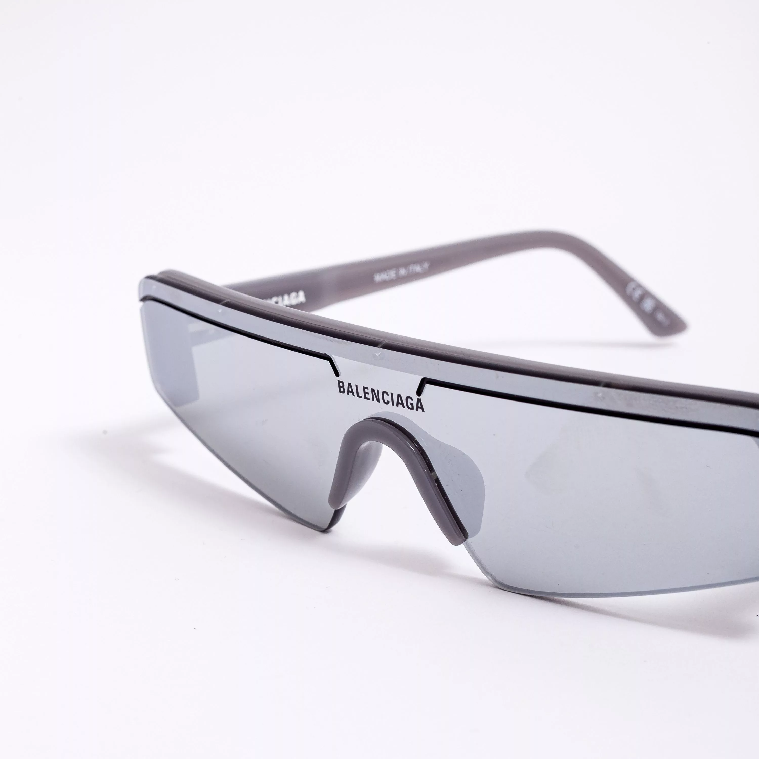 Balenciaga Sunglasses BALENCIAGA BB0003S 011 GRAY SILVER