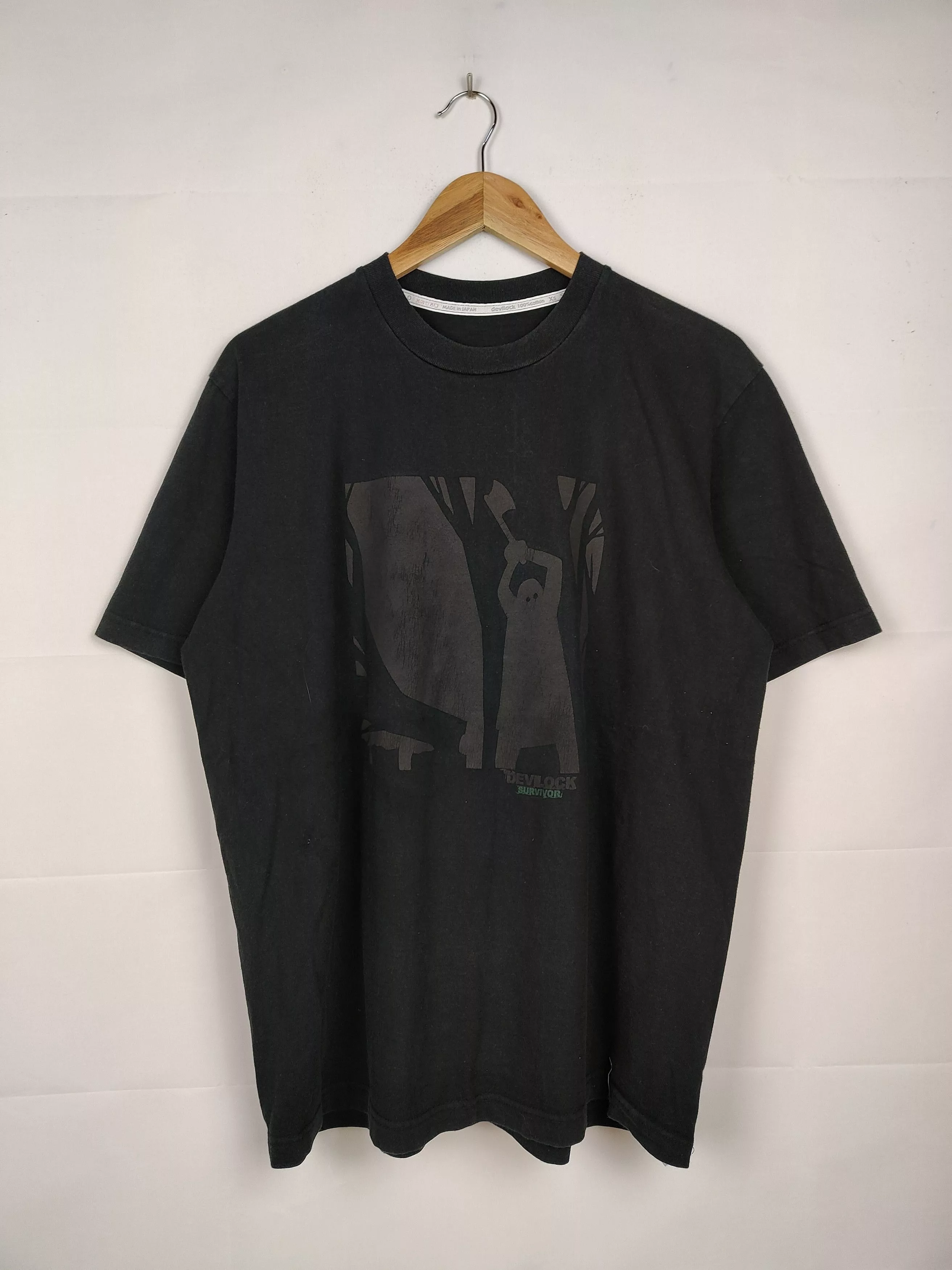Devilock Short Sleeve T Shirts Devilock japan shirt Black