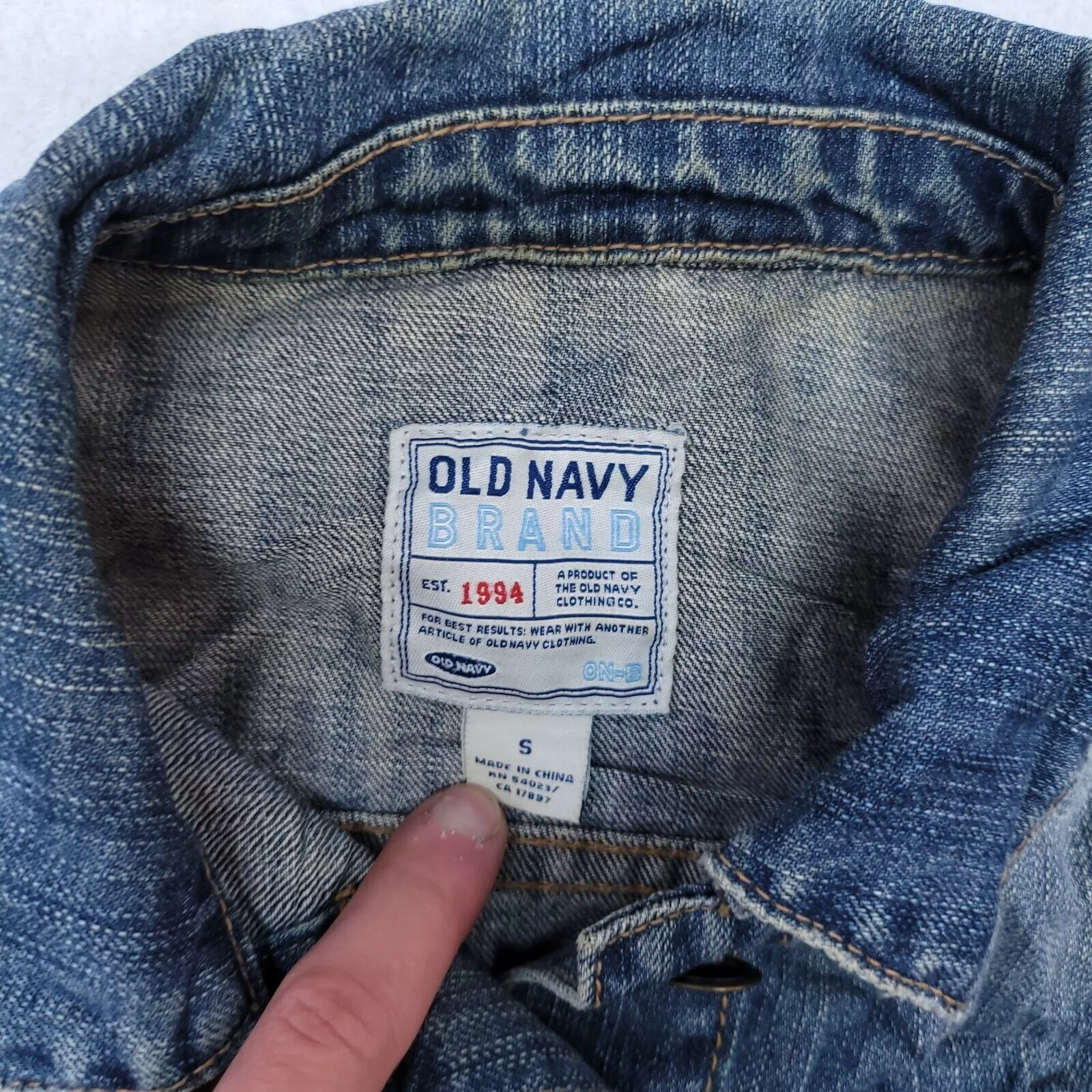 Old Navy Jackets Old Navy Casual Button Denim Jean Jacket Womens Size S Blue