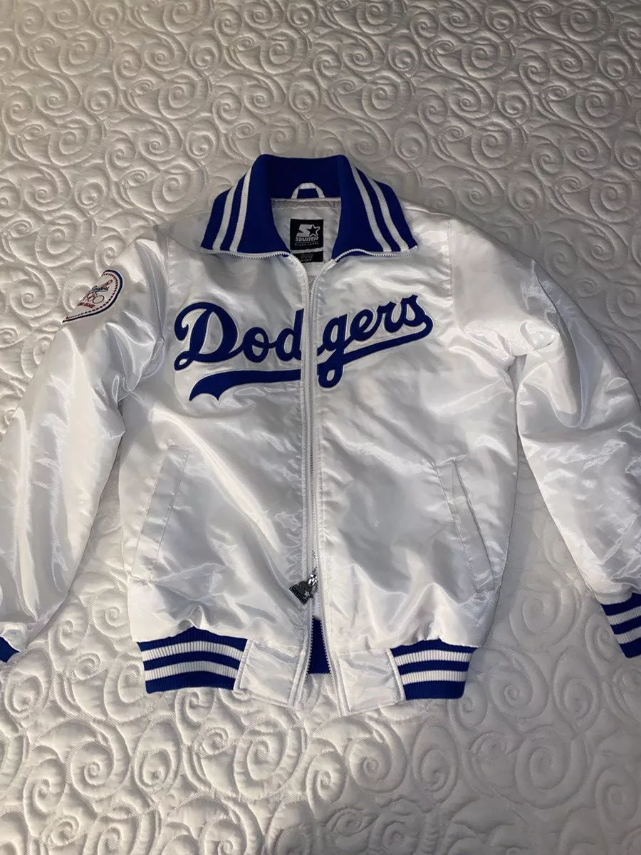 Starter Light Jackets Starter Jacket “LA Dodgers” White & Blue