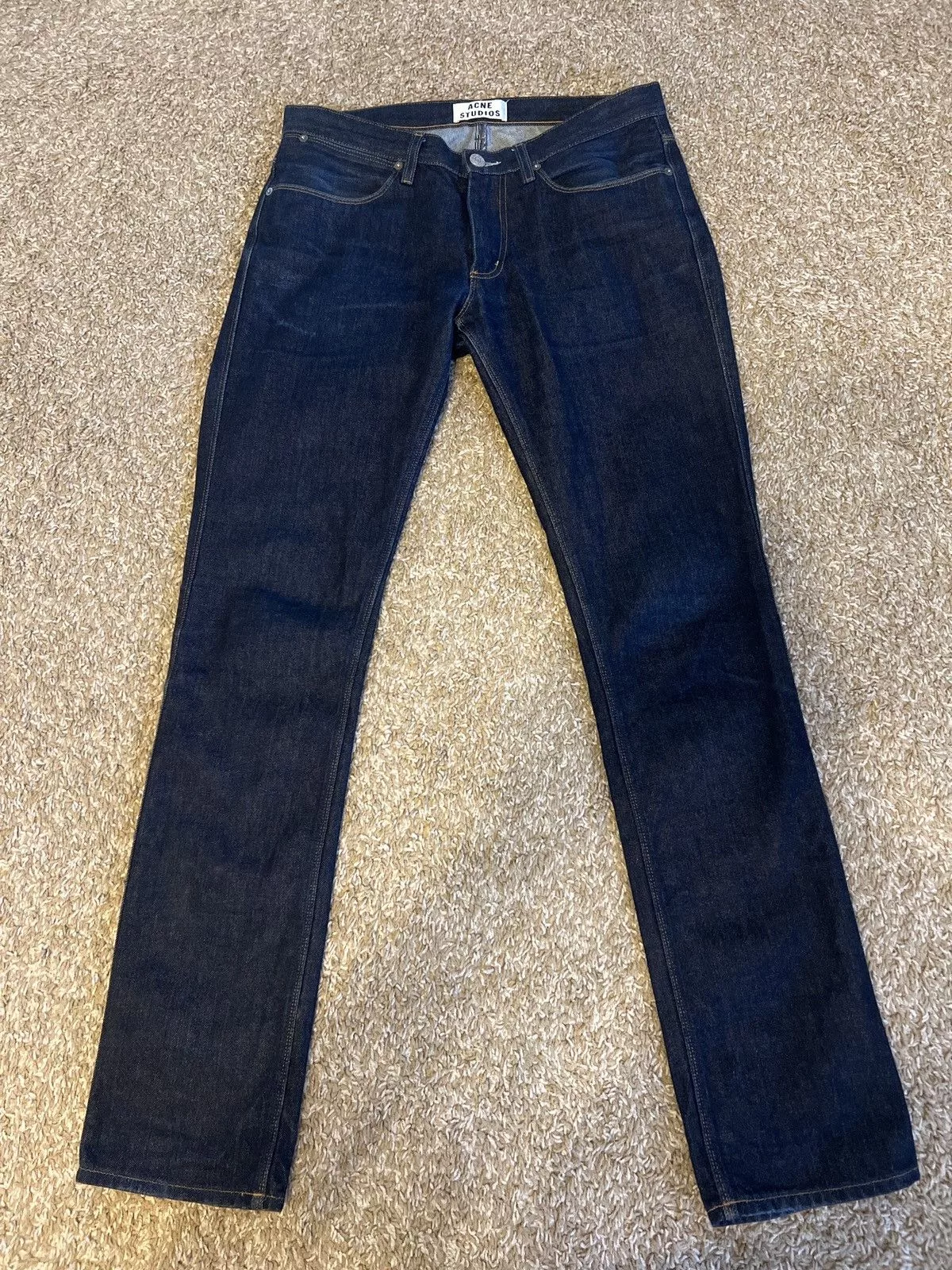 Acne Studios Denim Acne Studios max raw denim Blue Streetwear