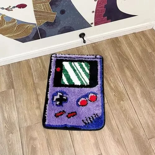 Designer Miscellaneous Designer 90cmX60cm Gaming Console Soft Rug Multi