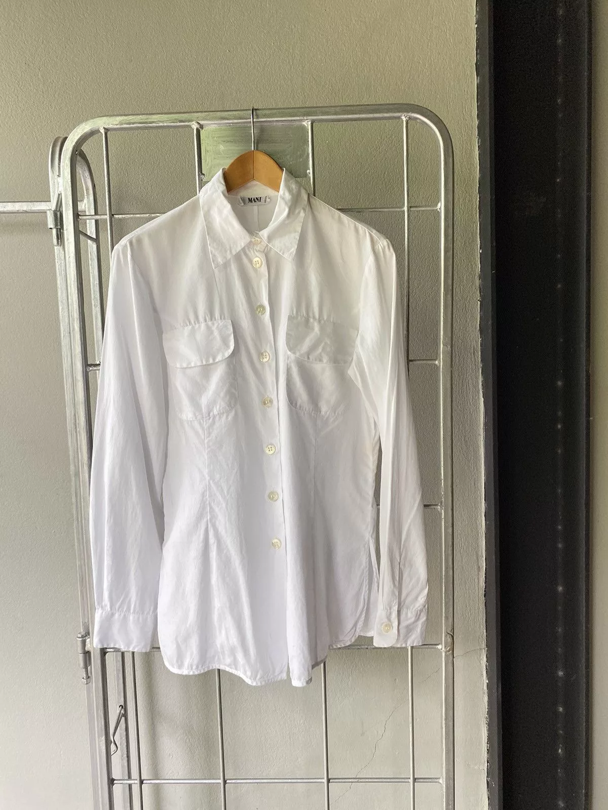 Armani Button Ups Armani Mani white packet shirt
