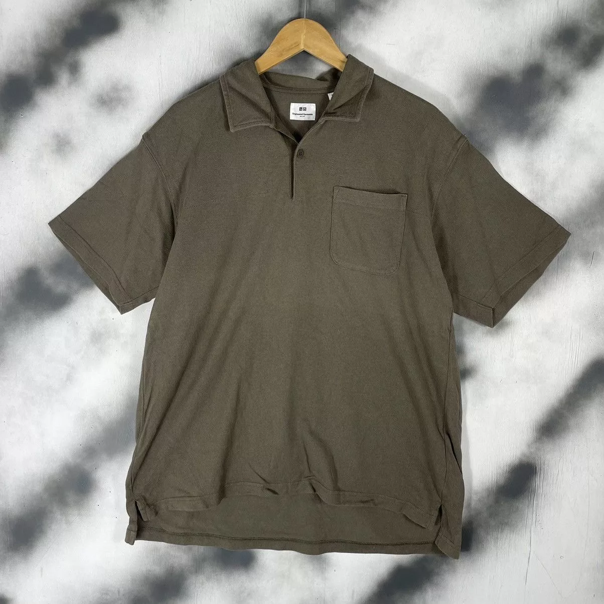 Engineered Garments Shirts Button Ups Engineered Garments × Uniqlo Uniqlo Engineered Garments Button up Shirt Green