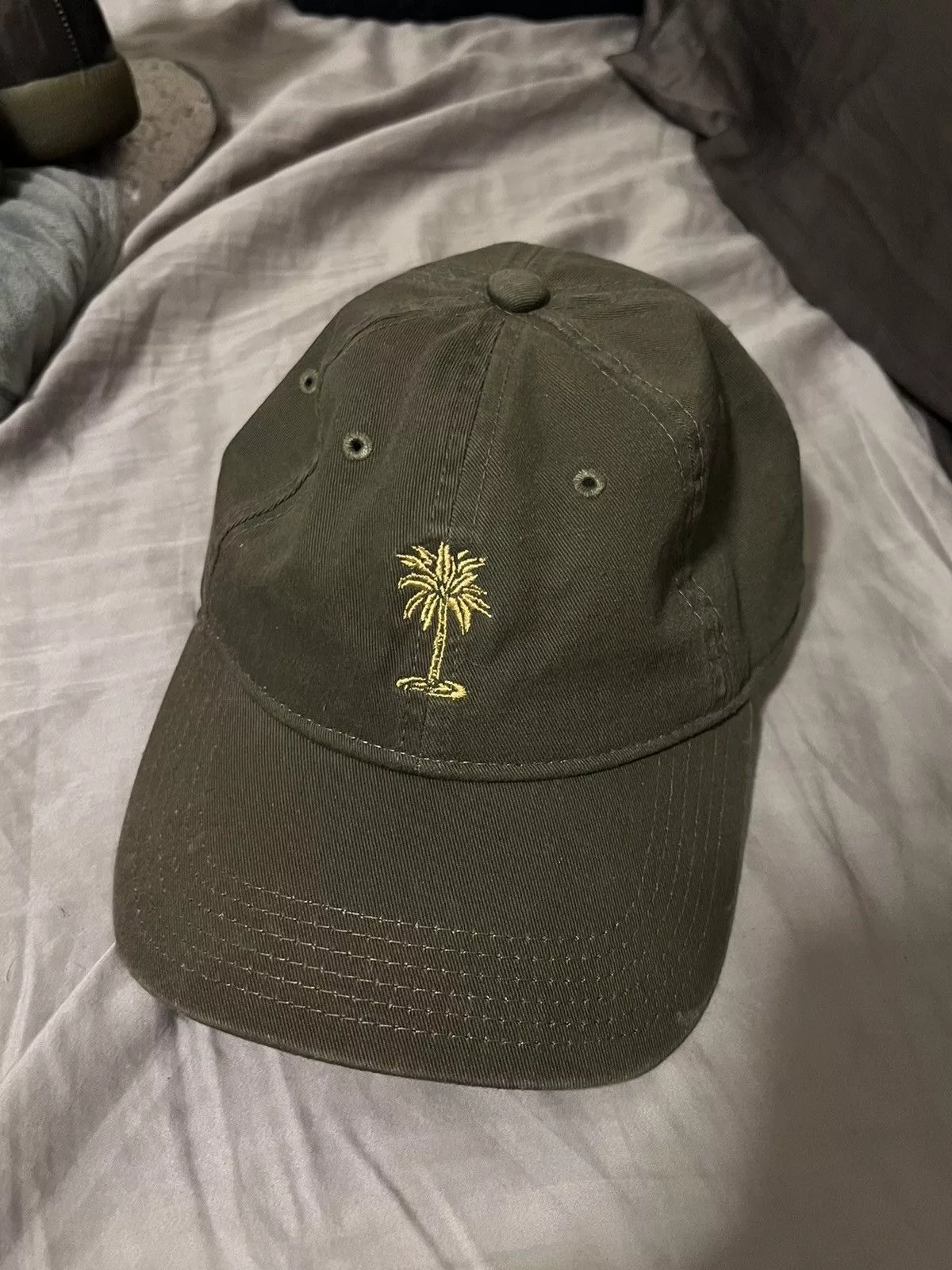 Vintage Hats Vintage Palm tree hat Green