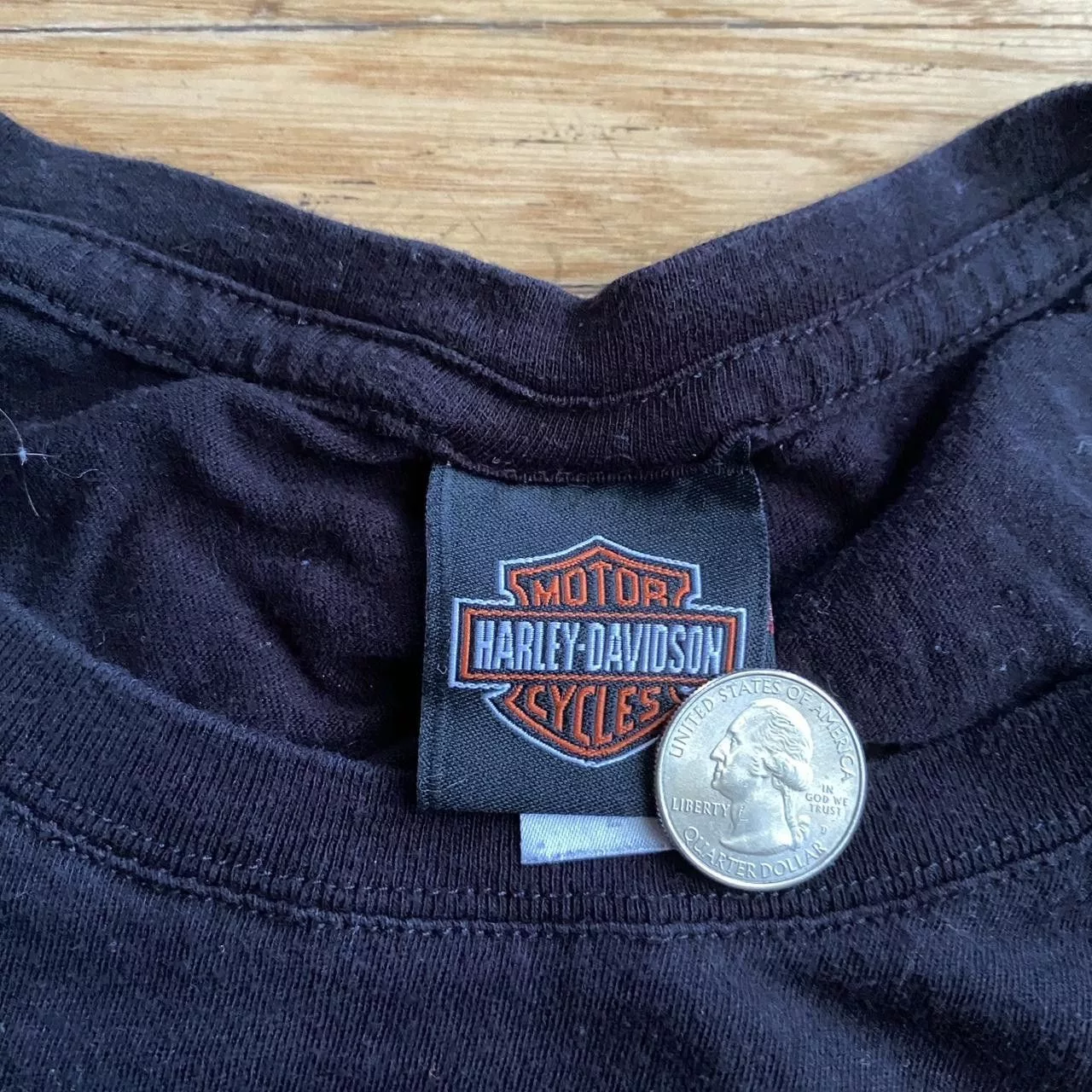 Harley Davidson Short Sleeve T Shirts Harley Davidson Graphic tee Black
