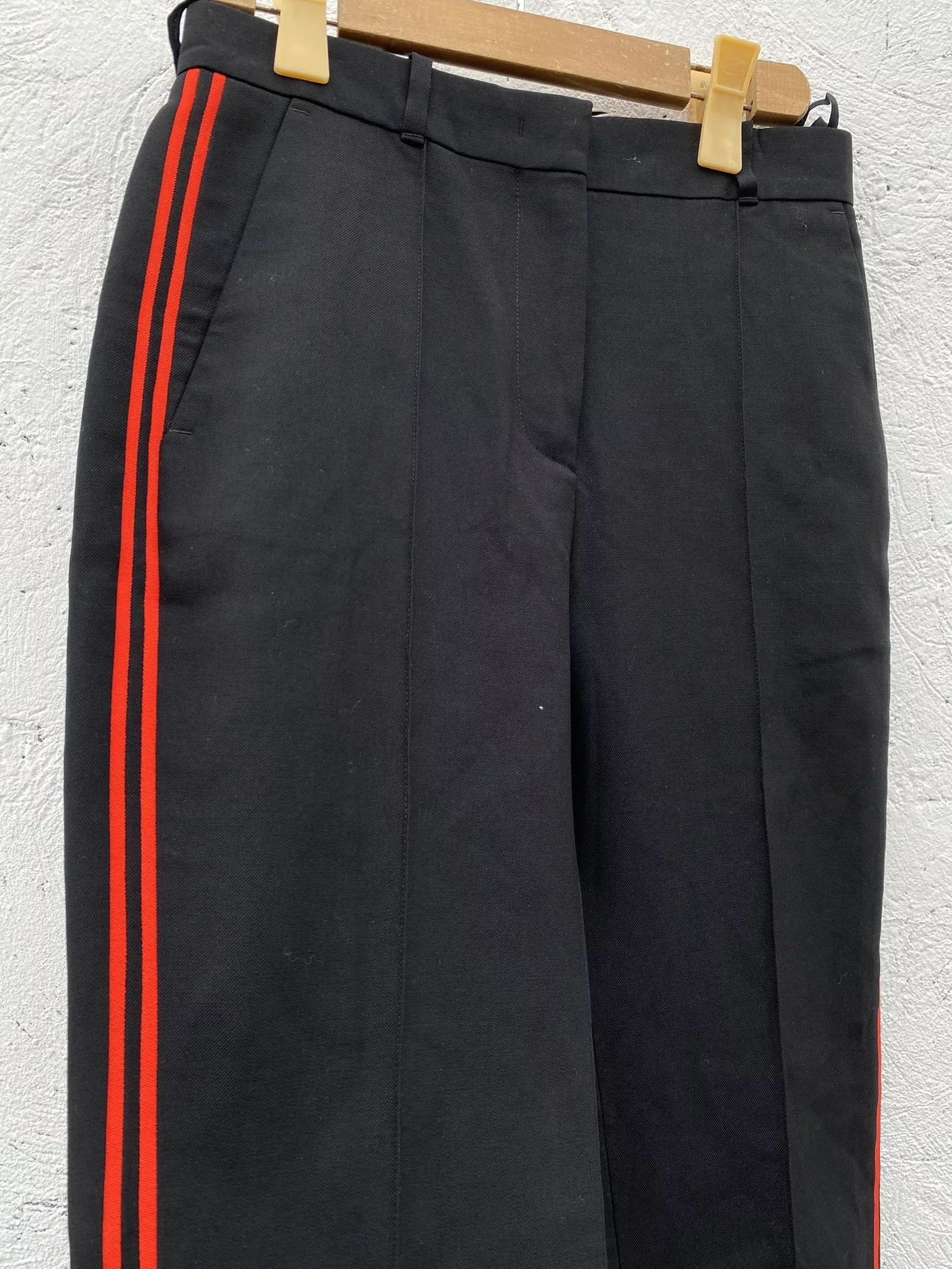 Givenchy Pants Givenchy Fall '15 Runway Sample Piece Wool Pants Black Luxury
