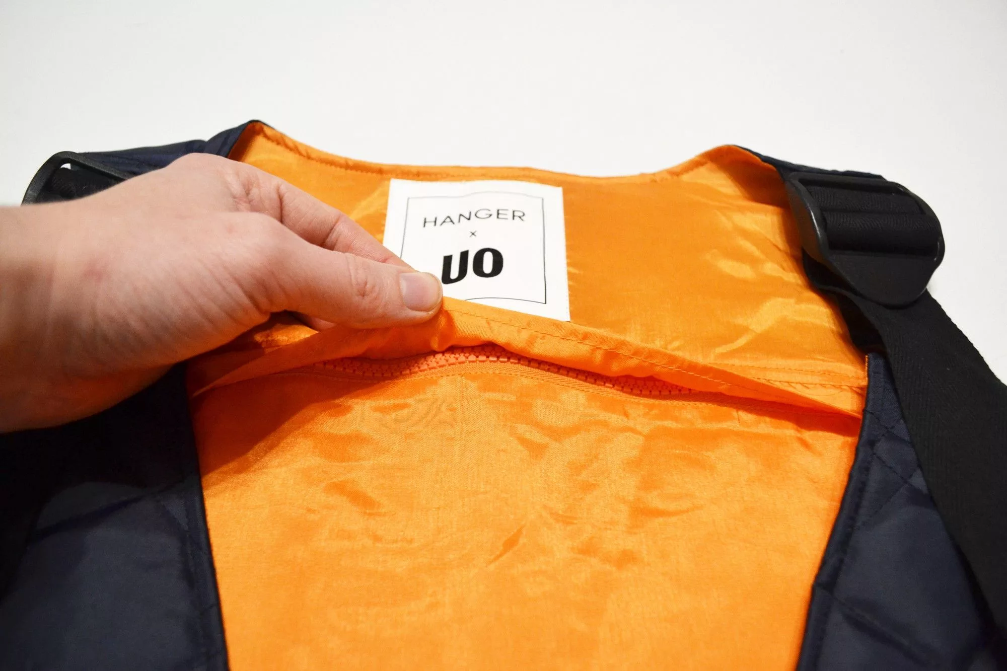Other Vests Other HANGER UO Exclusive Navy Quilted Ripstop Gilet Blue Streetwear