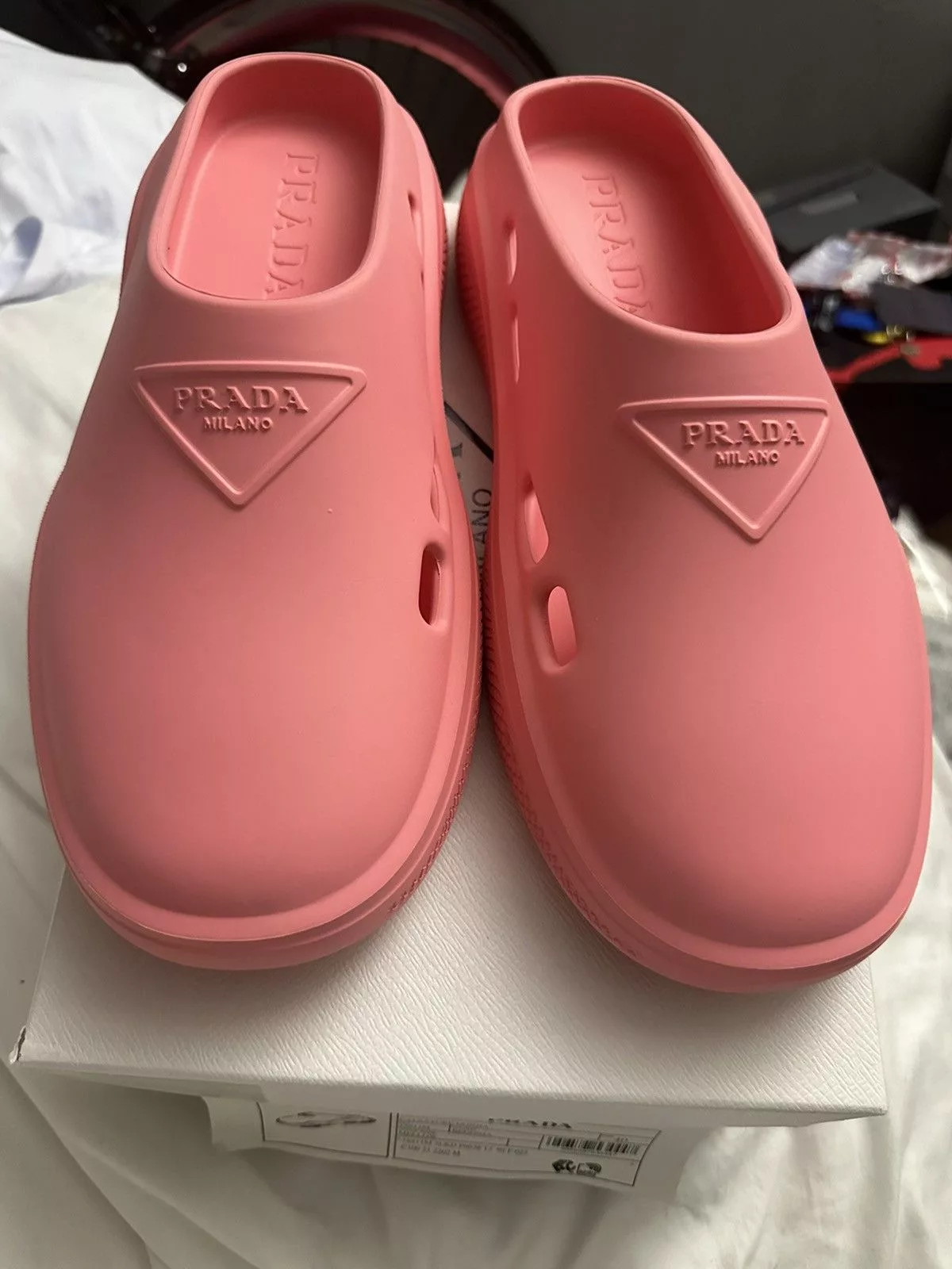Prada Slip Ons prada Pink