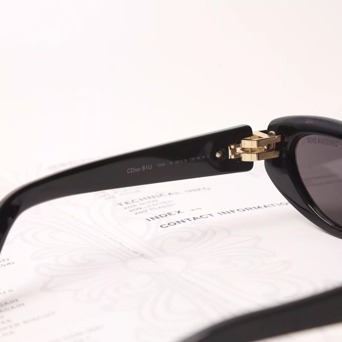 Dior Sunglasses DIOR CDIOR B1U SUNGLASSES Black