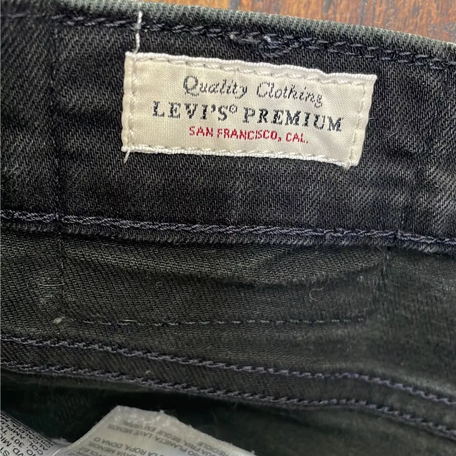 Levi's Denim Levi's Levis Big E Jeans 32x30 Black