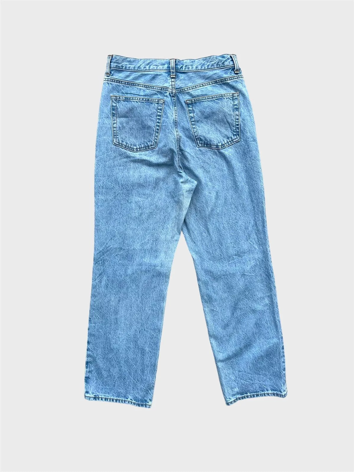 Jean Denim 🔥 Gu Jeans Light Blue Distressed Denim W29 🔥 Streetwear