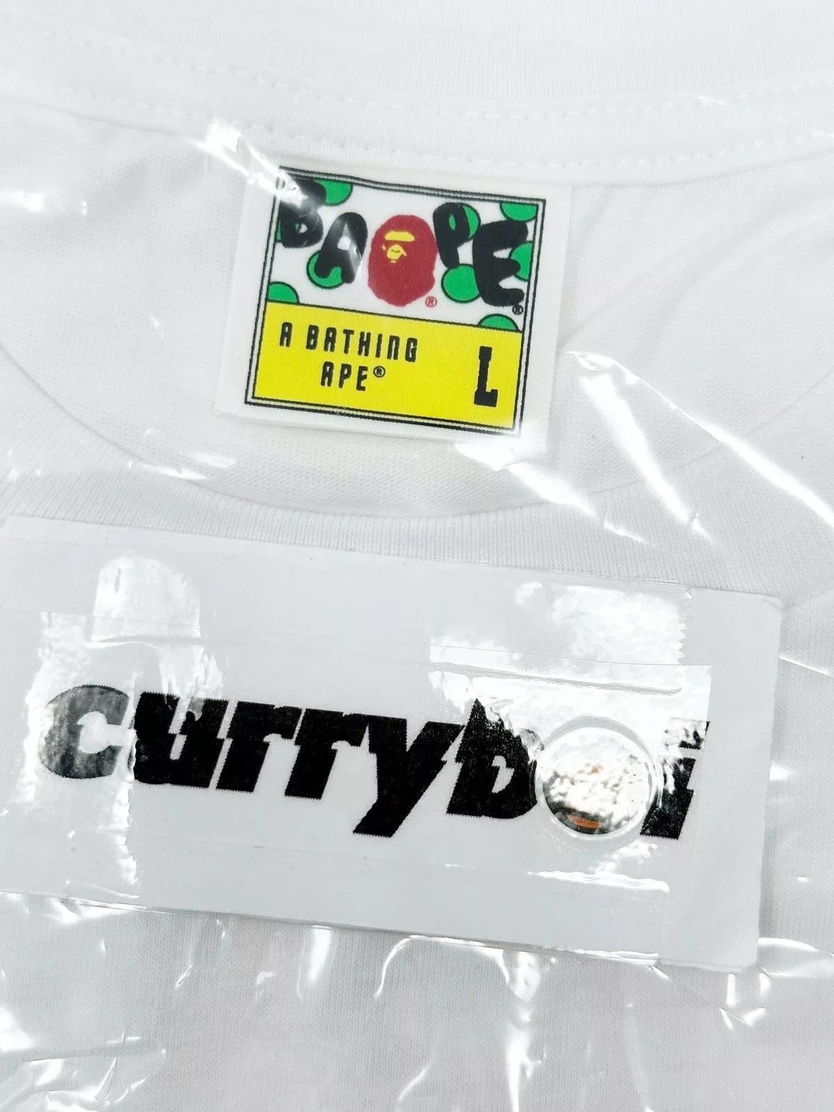 Bape Short Sleeve T Shirts BAPE Summer Pack Logo Tee (SS23) White