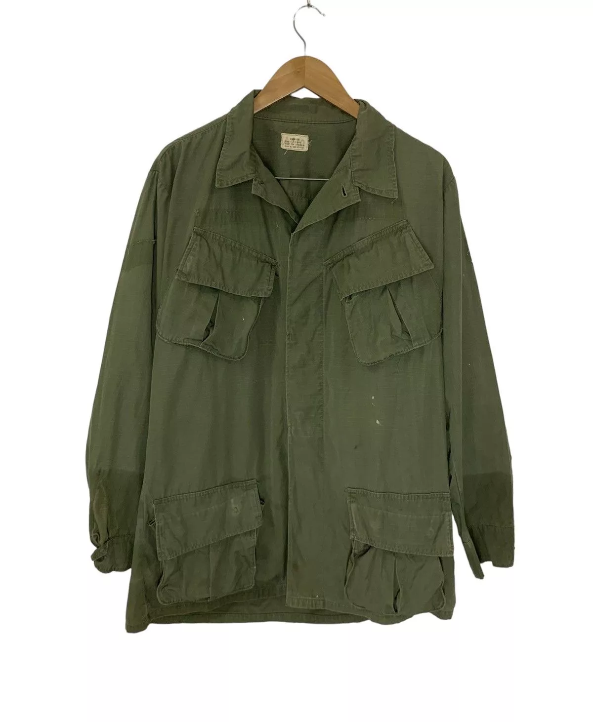 Avirex Bombers Avirex × Vintage Vintage US Army Tropical Combat Vietnam War Jacket Green