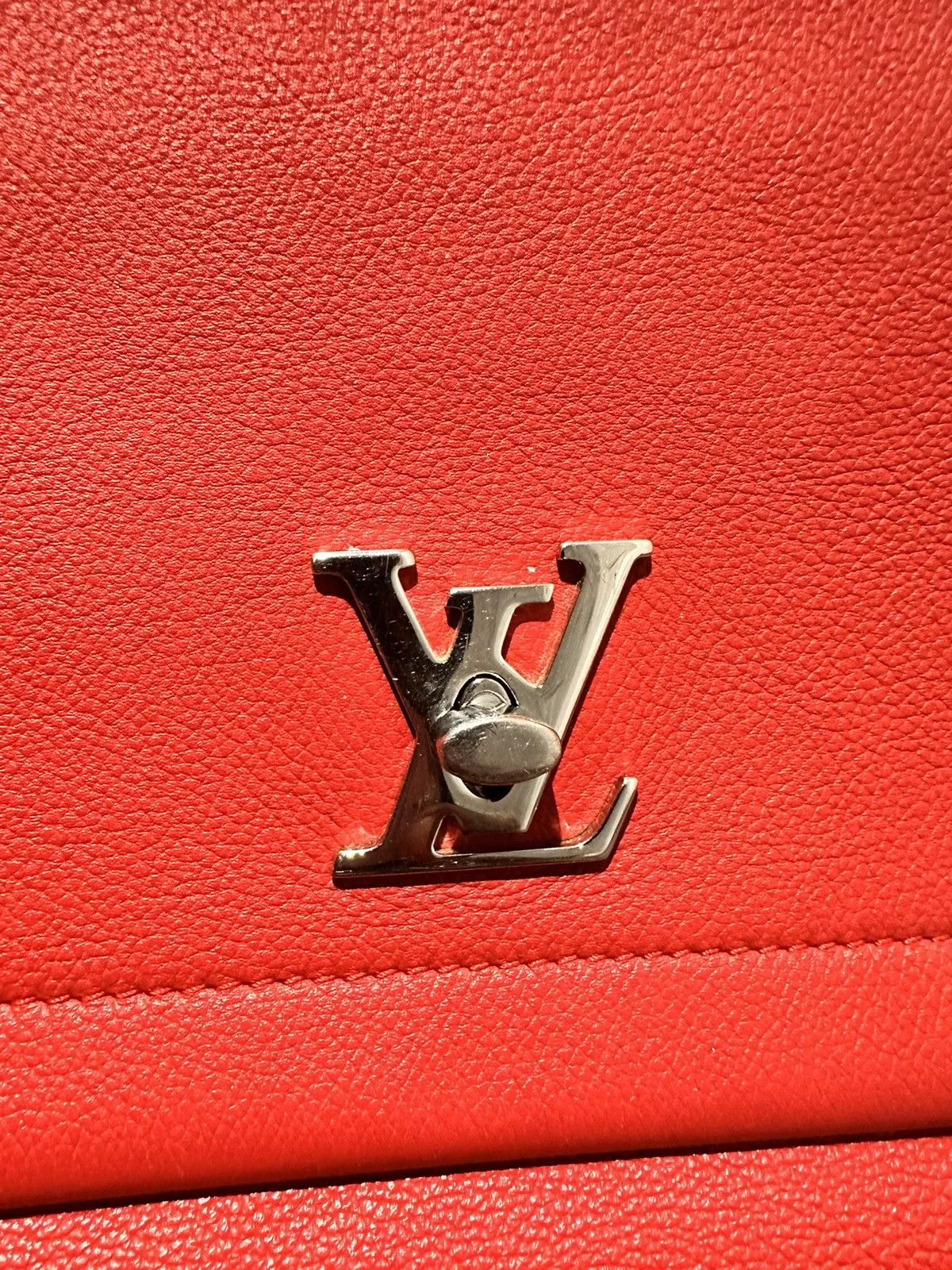 Louis Vuitton Handle Bags Louis Vuitton Red 2 Me Lock