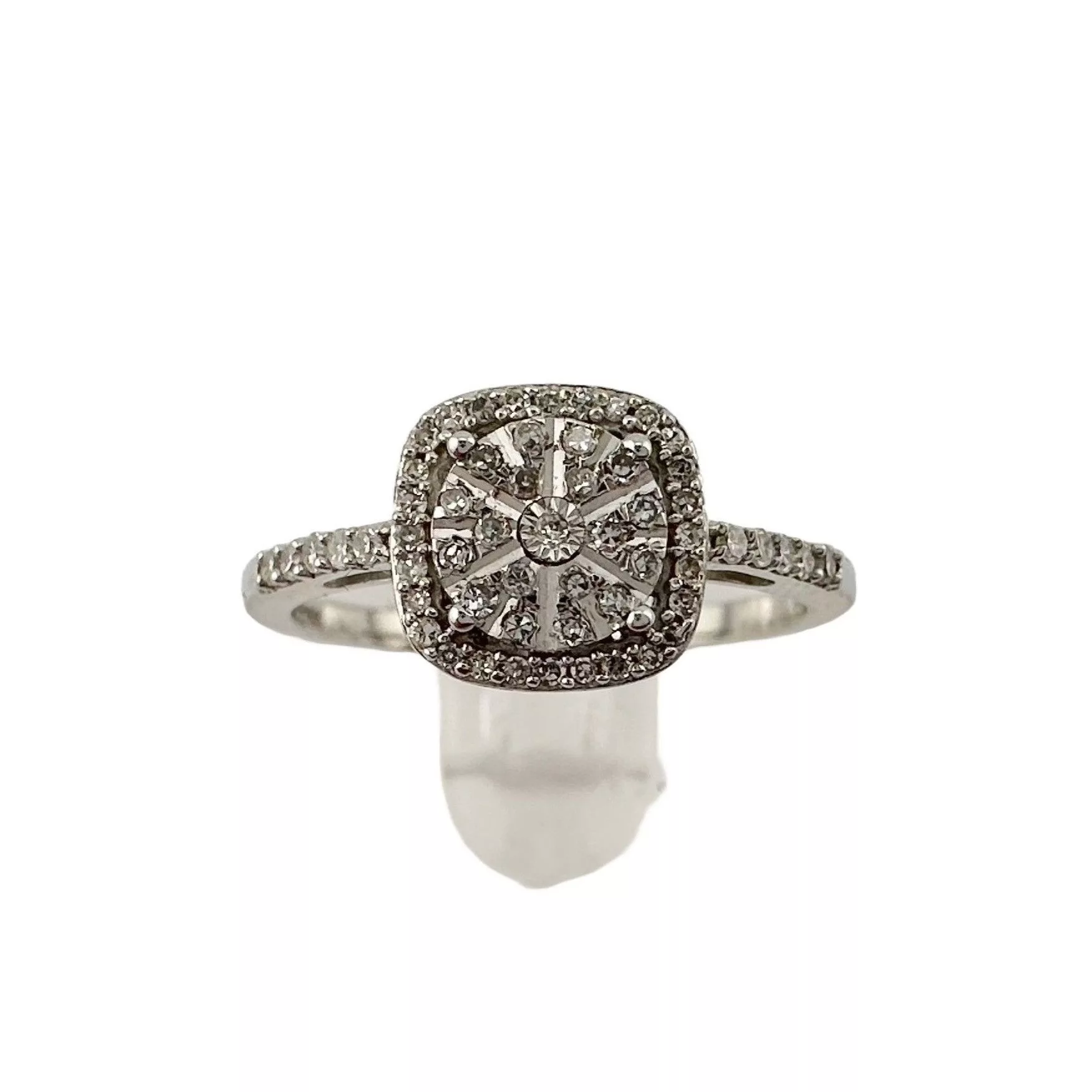 Other Rings Other Eye-catching 1/4 Carat Natural Diamond Ring Size 7 Multi