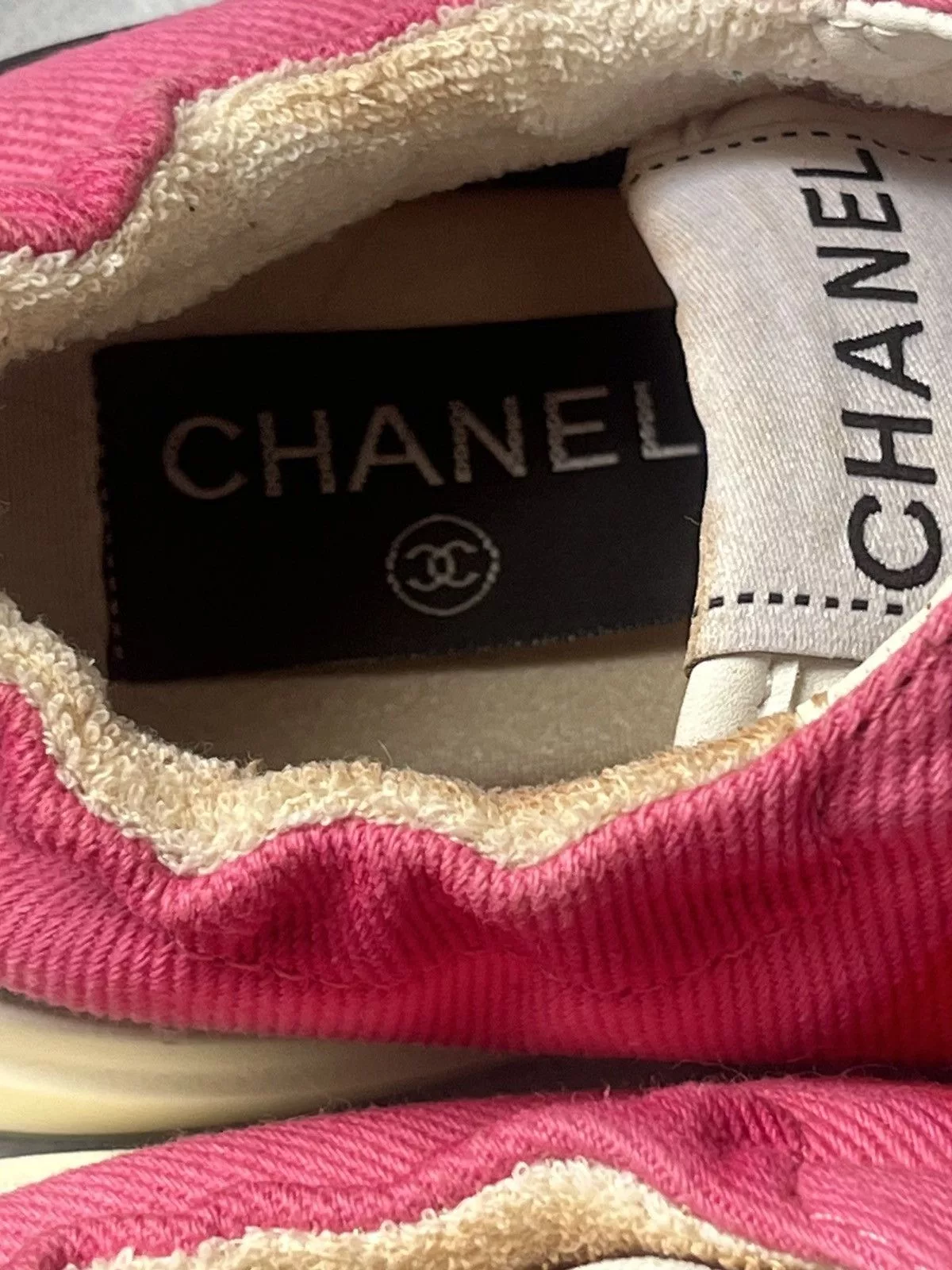 Chanel Low Top Sneakers Chanel Trainer Sneaker Pink