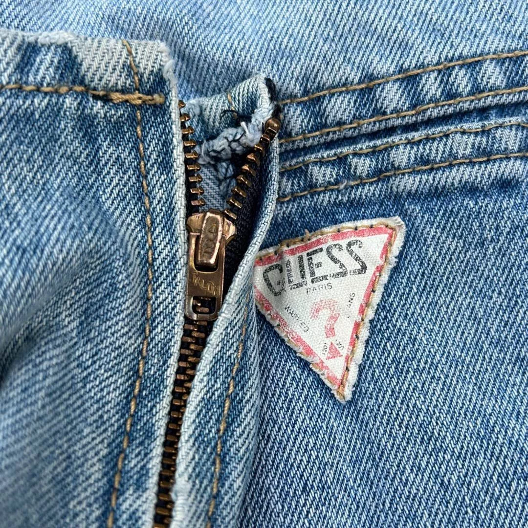 Guess Denim Vintage 80s Guess Jeans w/ Talon Zipper Size 27 Blue