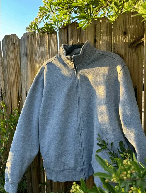 L.L. Bean Light Jackets Men's Grey Jumper L.L. Bean Gray