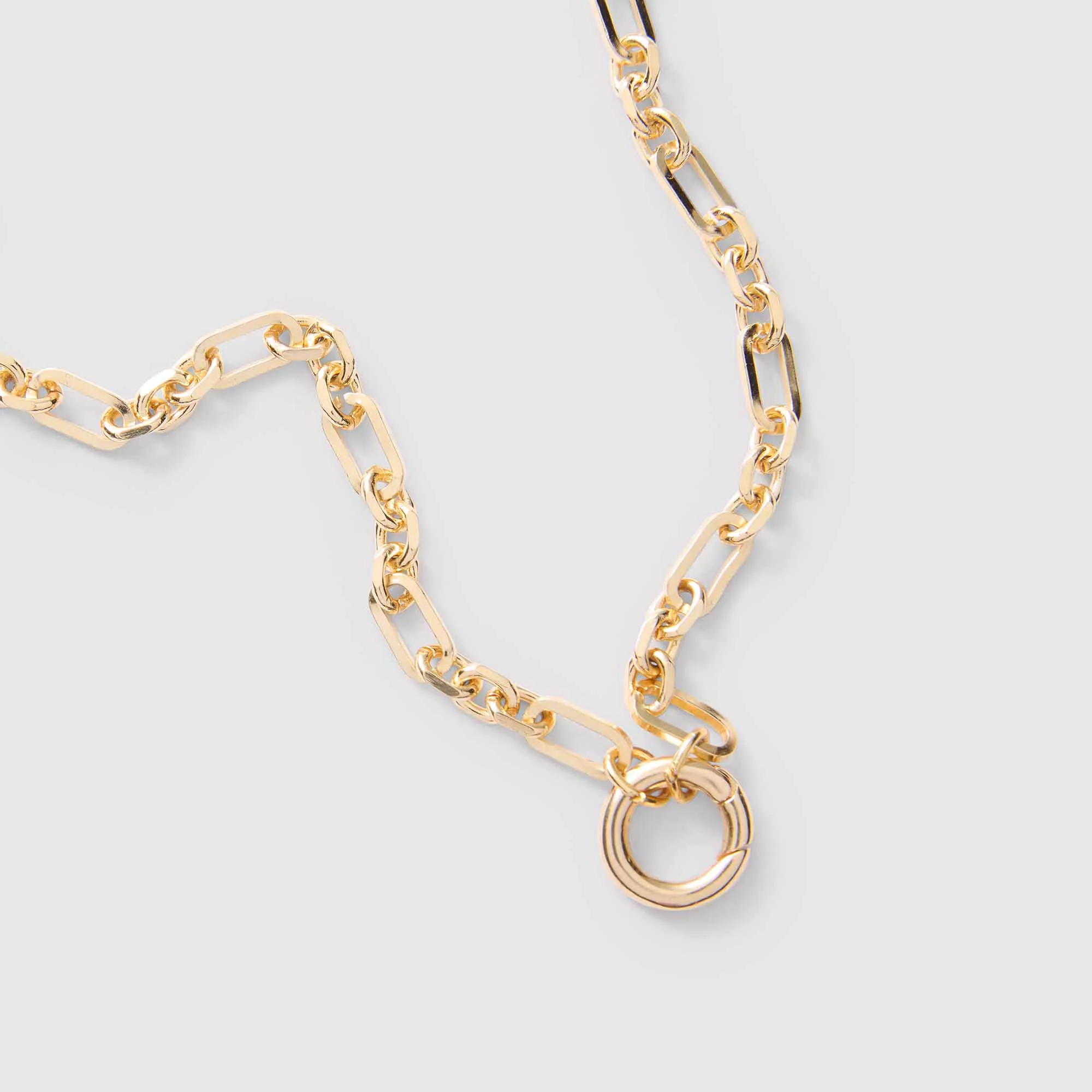Tri Link Intention Chain Necklace