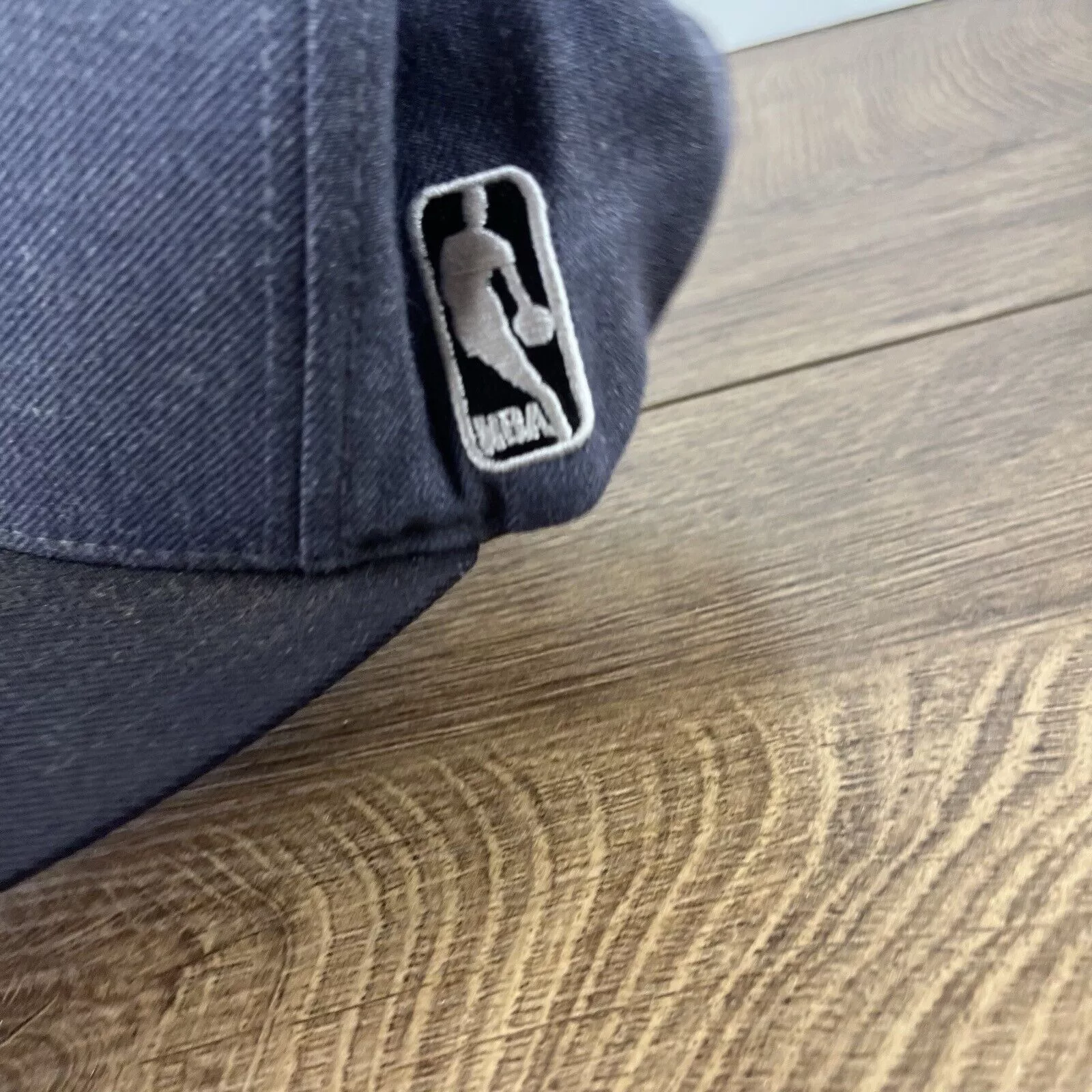 Mitchell & Ness Hats Miami Heat Snapback Hat Mitchell & Ness Gray Cap Adjustable