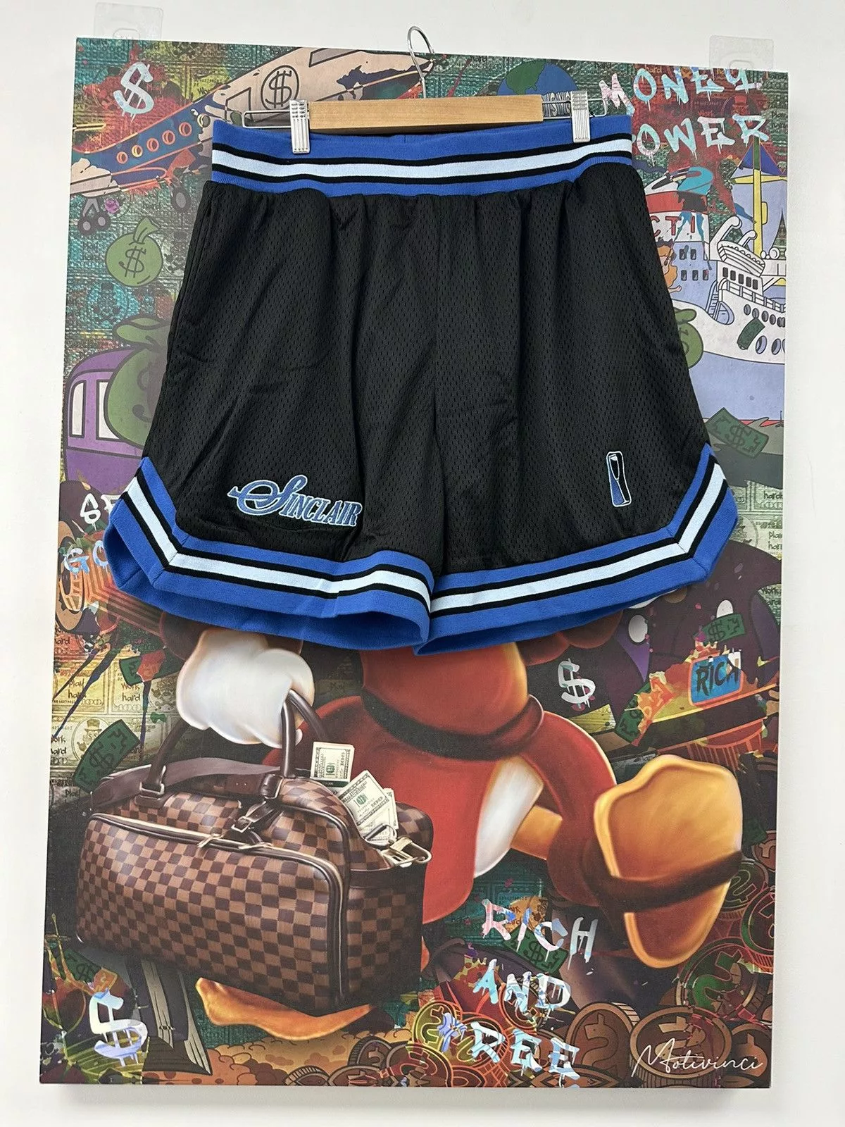 Sinclair Global Shorts Sinclair Global Sinclair Orlando Magic Shorts Black