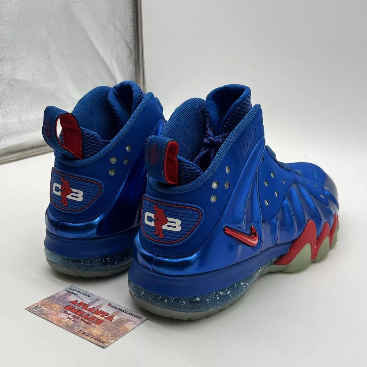 Nike Hi Top Sneakers Nike Barkley posite max sixers Blue