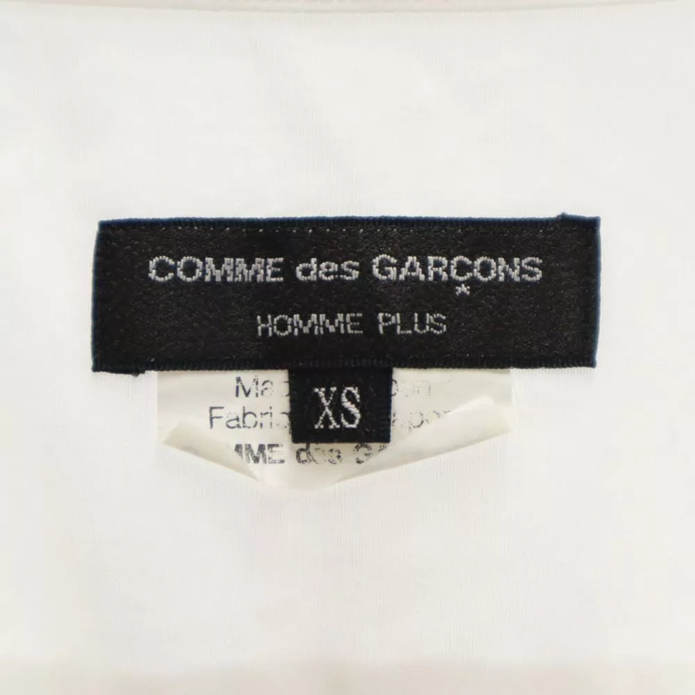 Comme des Garcons Shirts Button Ups Comme des Garcons Shirt Sleeve Switch Short Sleeve White