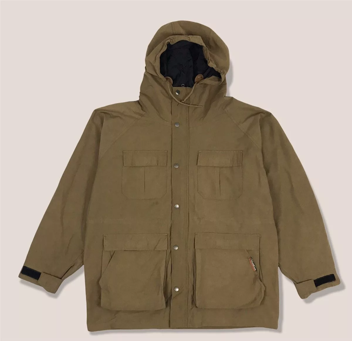 Japanese Brand Parkas Japanese Brand × Vintage Field Core Japanese Brand Tactical Jacket Brown Streetwear