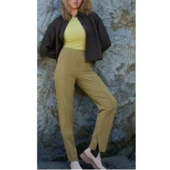 Athleta Pants NWT Athleta Vienna Slim Pant W’s 10T Tapestry Gold NEW MSRP$