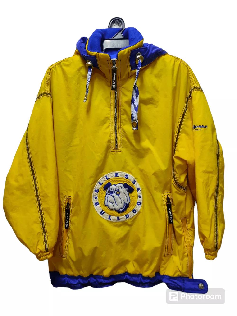Ellesse Bombers Ellesse bulldog ski winter jacket Yellow