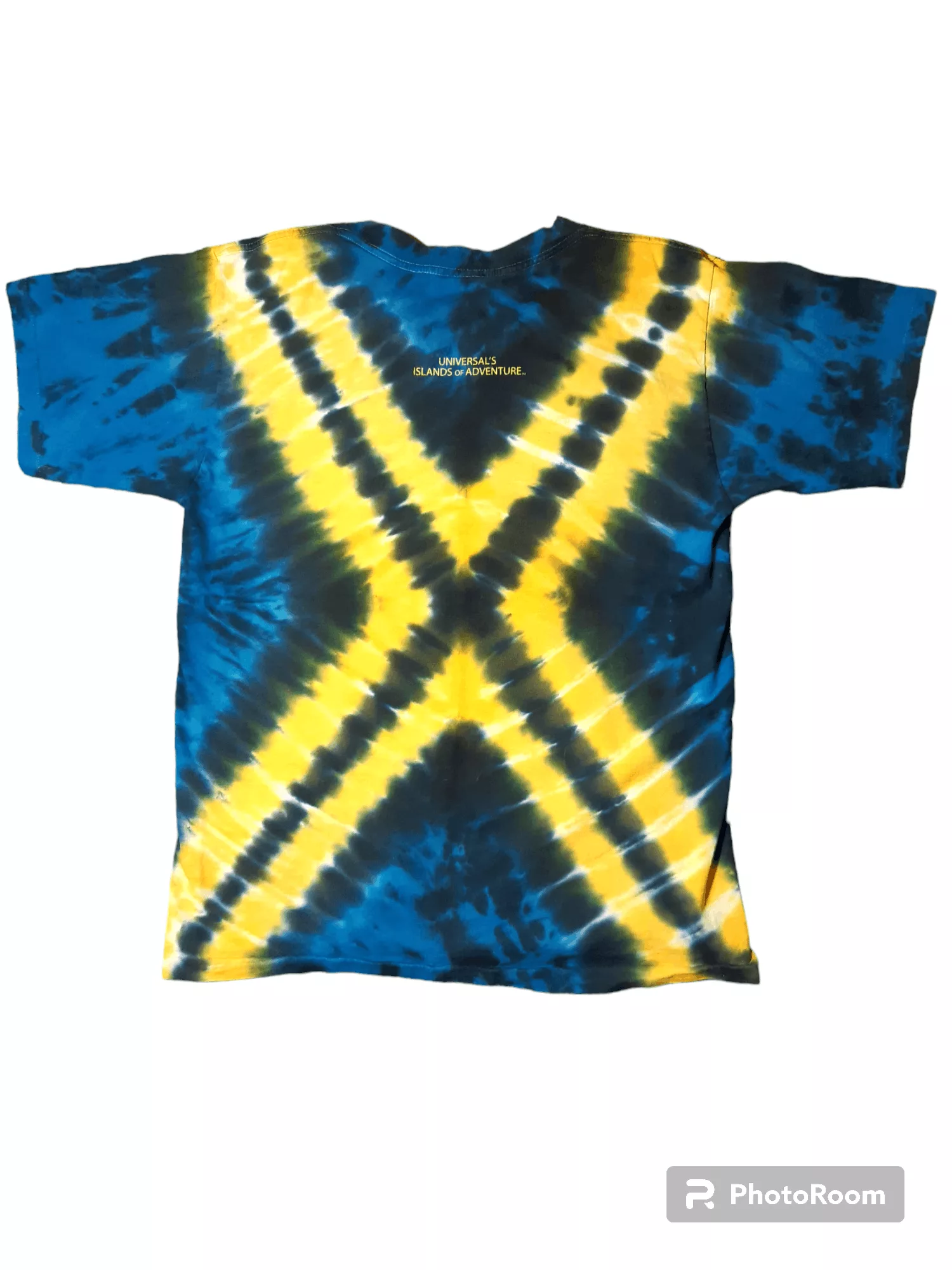 Universal Studios Long Sleeve T Shirts Universal Studios × Wolverine Vintage 2000 Marvel X-Men Universal Studio TieDye T-shirt Multi
