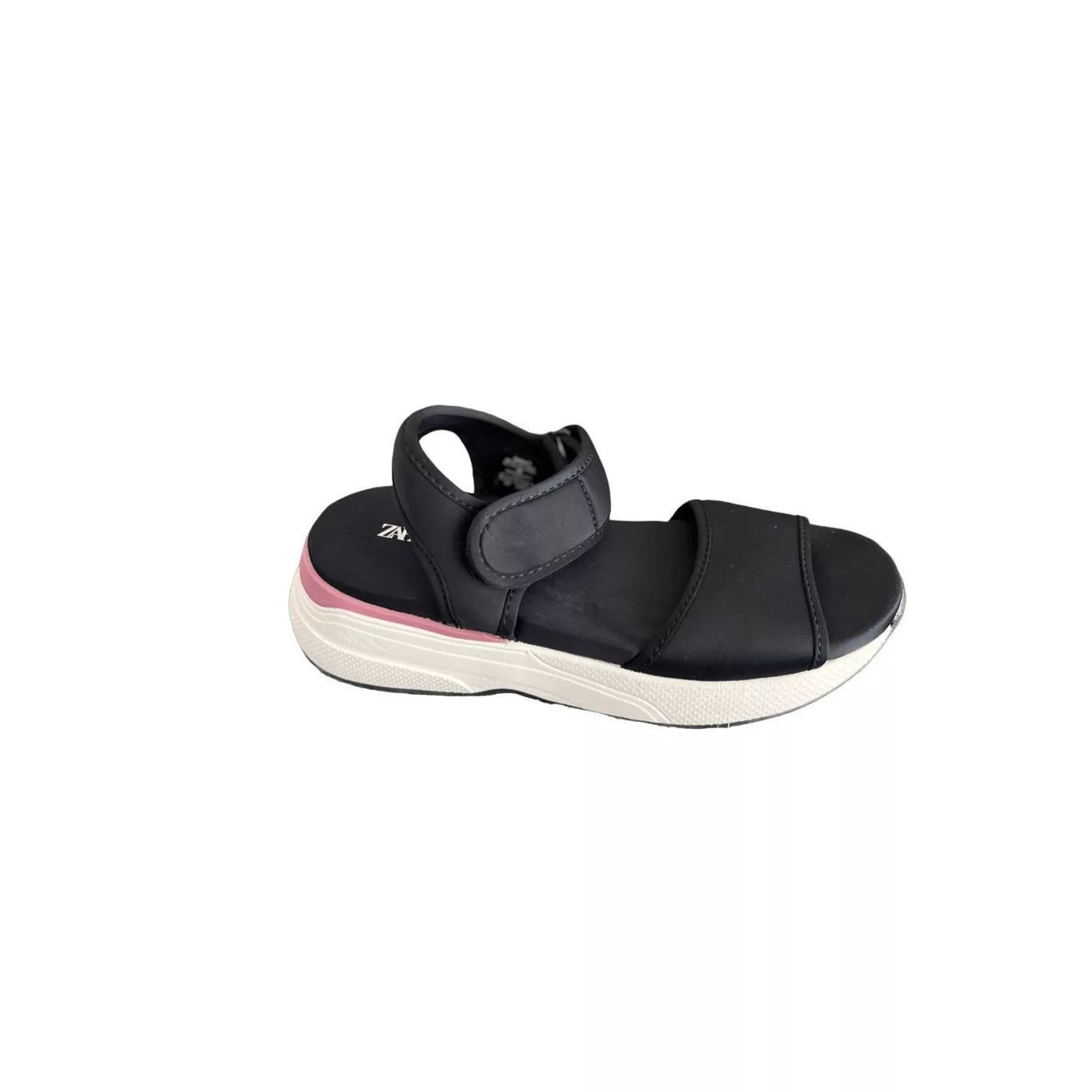 Zara Sandals ZARA Platform Wedge Sandals size 8 Black
