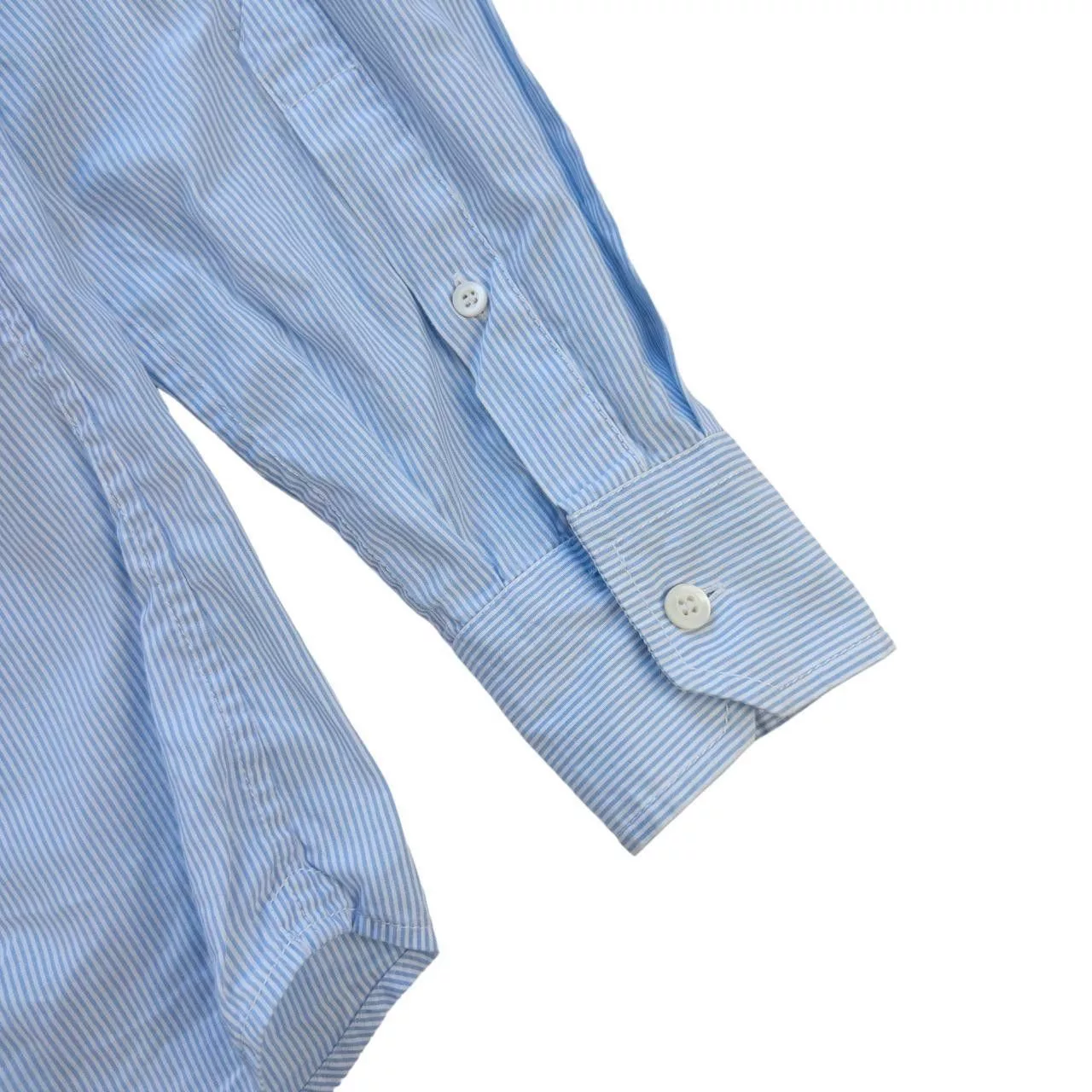 Prada Shirts Button Ups Vintage Prada Striped Button Up Shirt Size L Blue