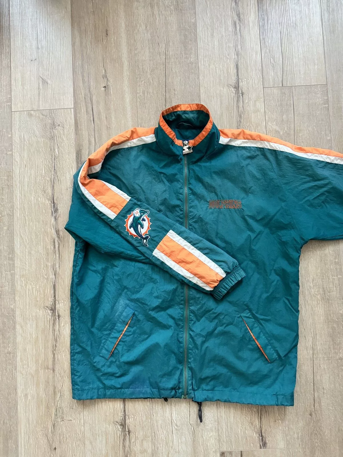 Starter Light Jackets Starter Dolphins jacket from the 90’s Green