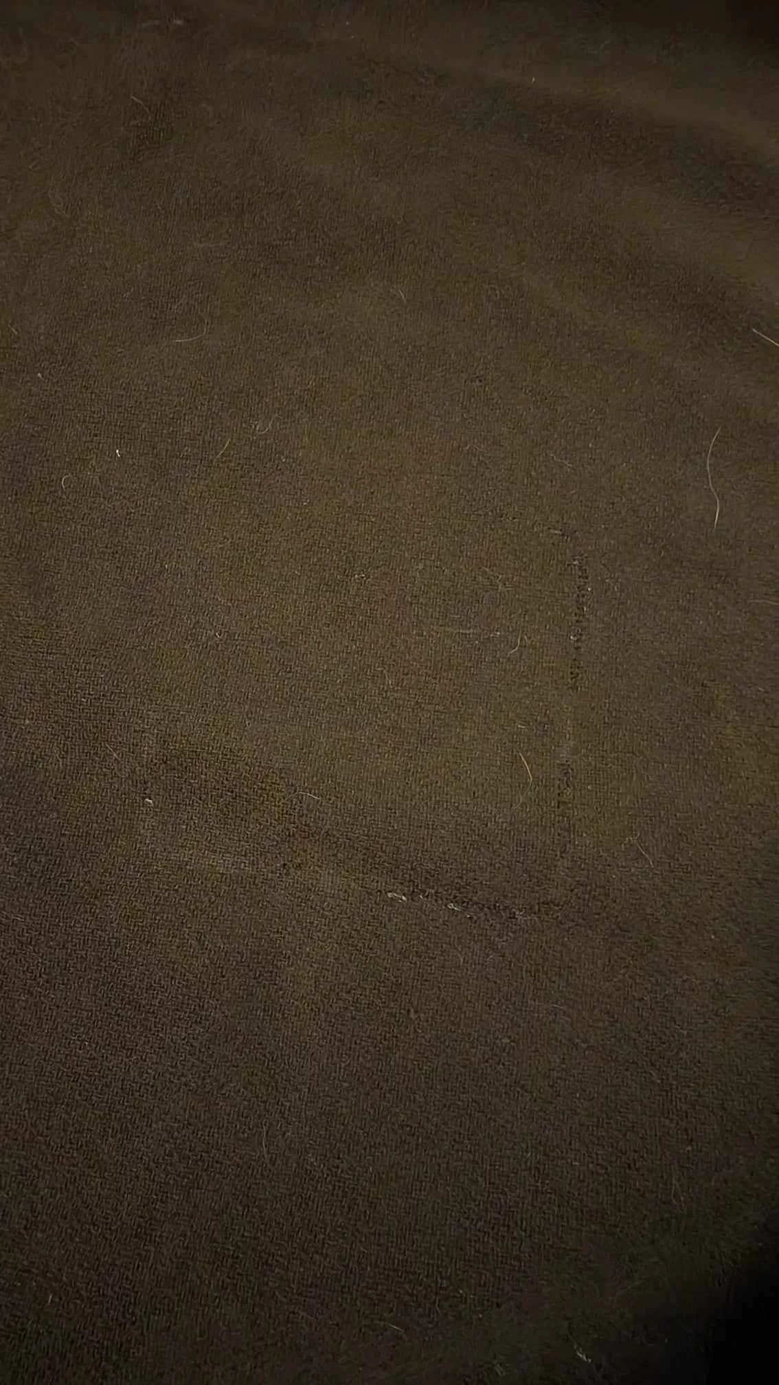 Hermes Miscellaneous Vintage Hermes felt saddle blanket Brown