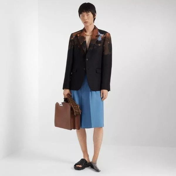 Fendi Light Jackets Fendi o1w1db10724 Jacket in Multicolor