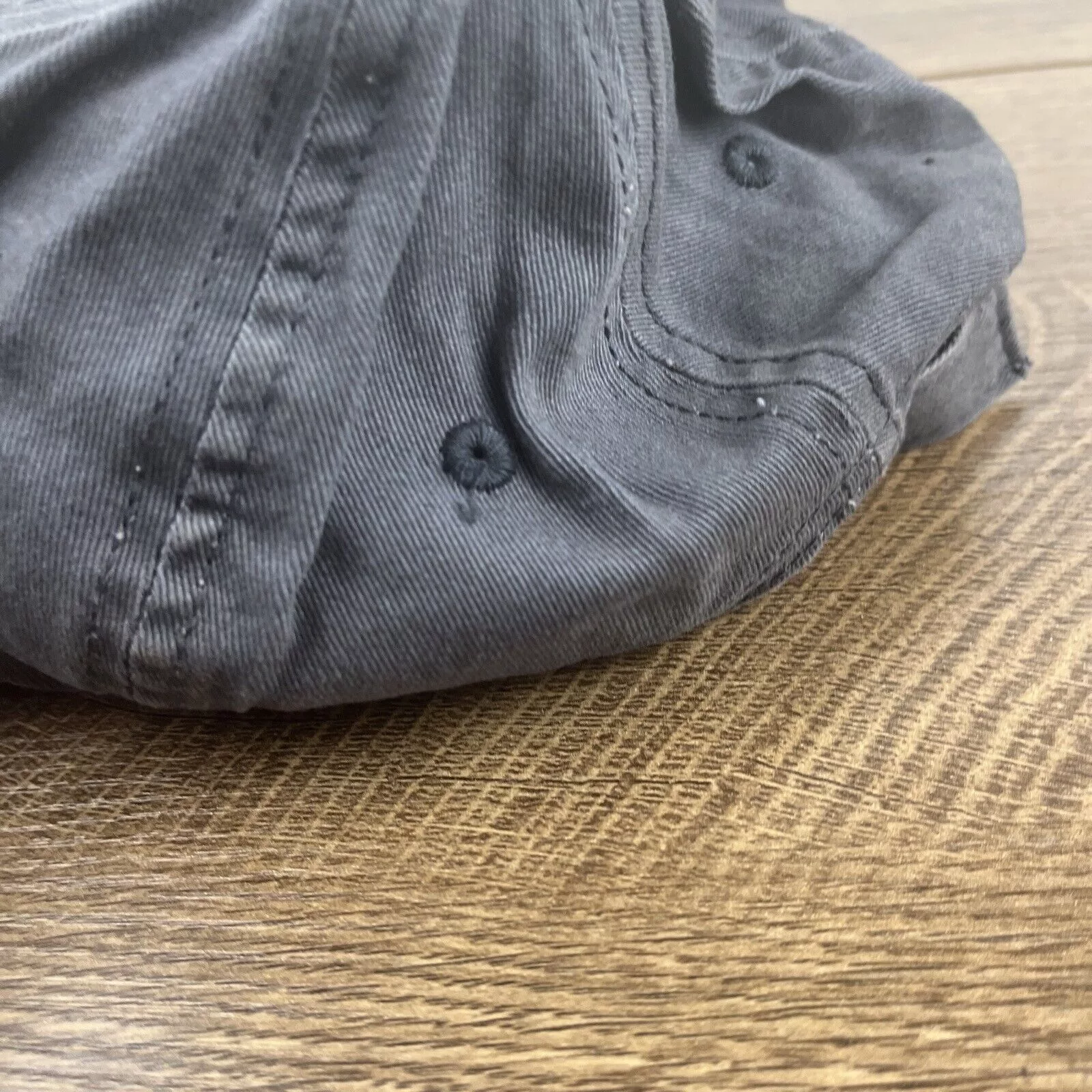 Other Hats Other Plain Gray Baseball Cap Gray Hat Adjustable Adult Size Hat C