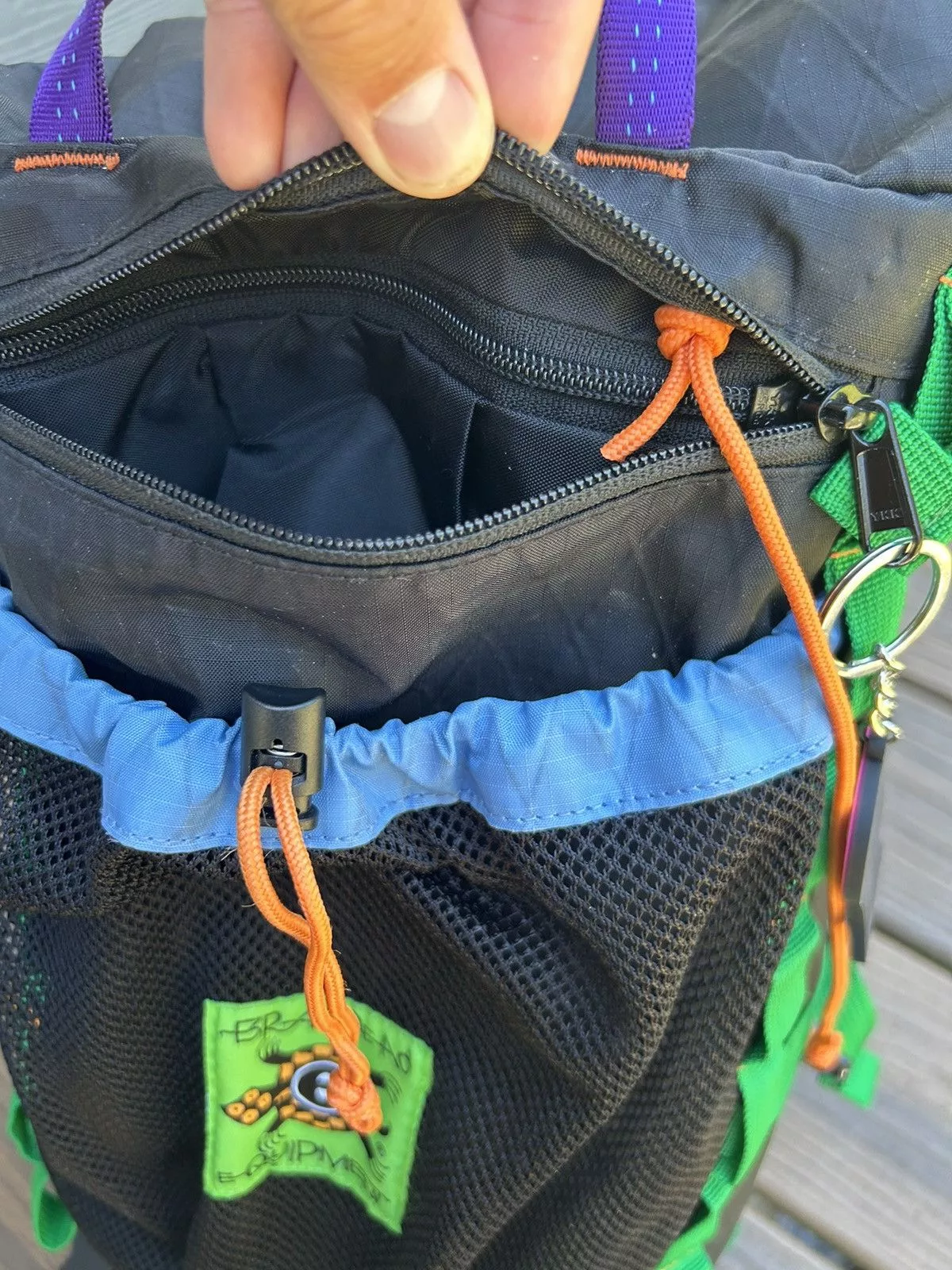 Brain Dead Bags Luggage Brain Dead Equipment Climbing Backpack Black