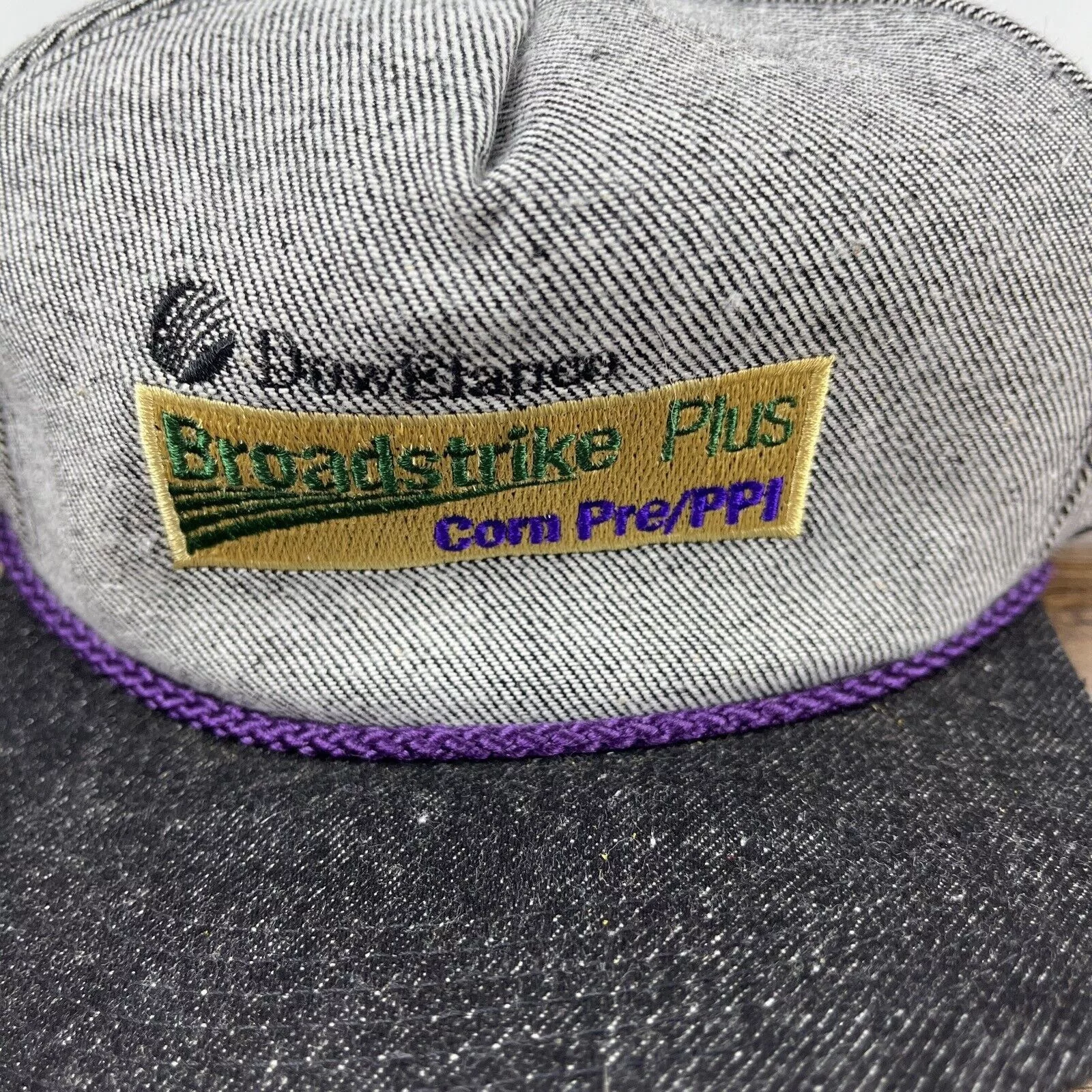 Other Hats Other Broadstrike Plus Corn Hat Gray Snapback Hat Adjustable Adult
