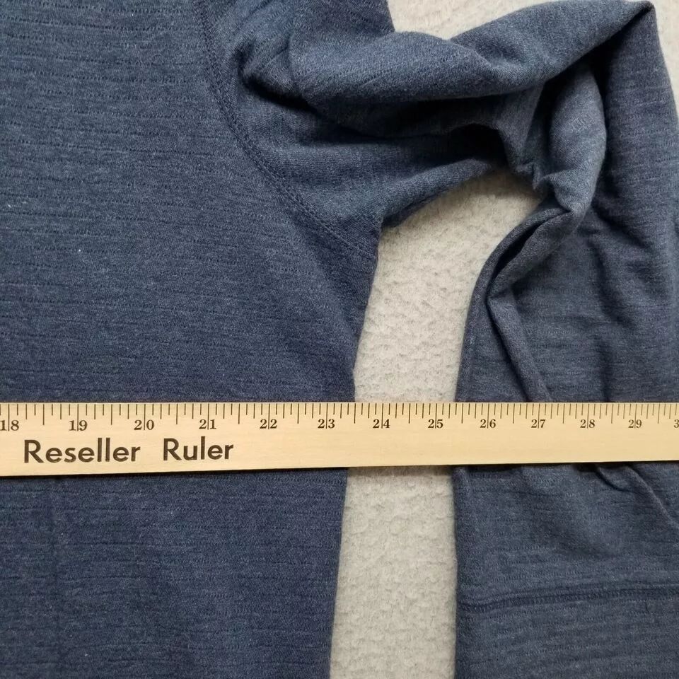 Calvin Klein Sweaters Knitwear Calvin Klein Sweater Men Large Pullover Mock Neck Zip Casual Blue