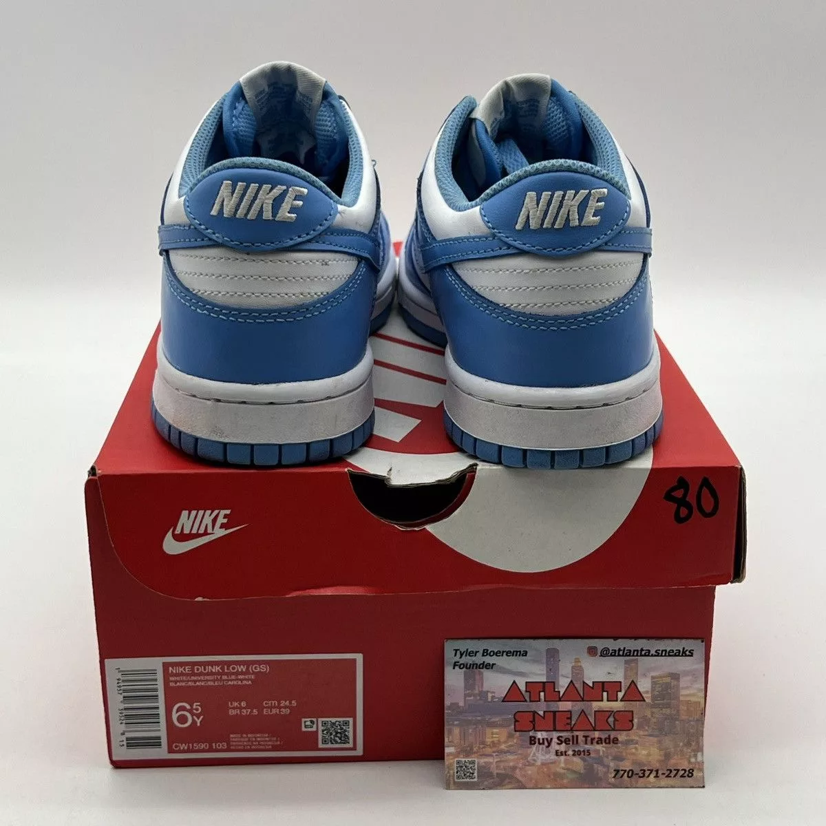 Nike Low Top Sneakers Nike dunk low university blue White
